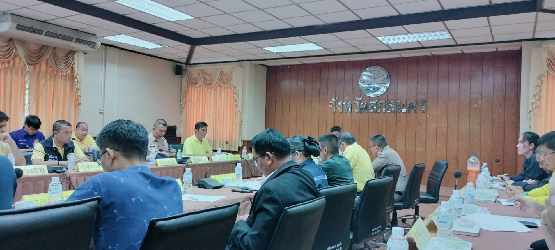 🌈พช.สกลนคร : ร่วมประชุมคณะทำงานเฝ้าระวังปัญหายาเสพติดระดับพื้นที่จังหวัดสกลนคร (การประชุมโต๊ะข่าว) ครั้งที่ ๑๐/๒๕๖๗