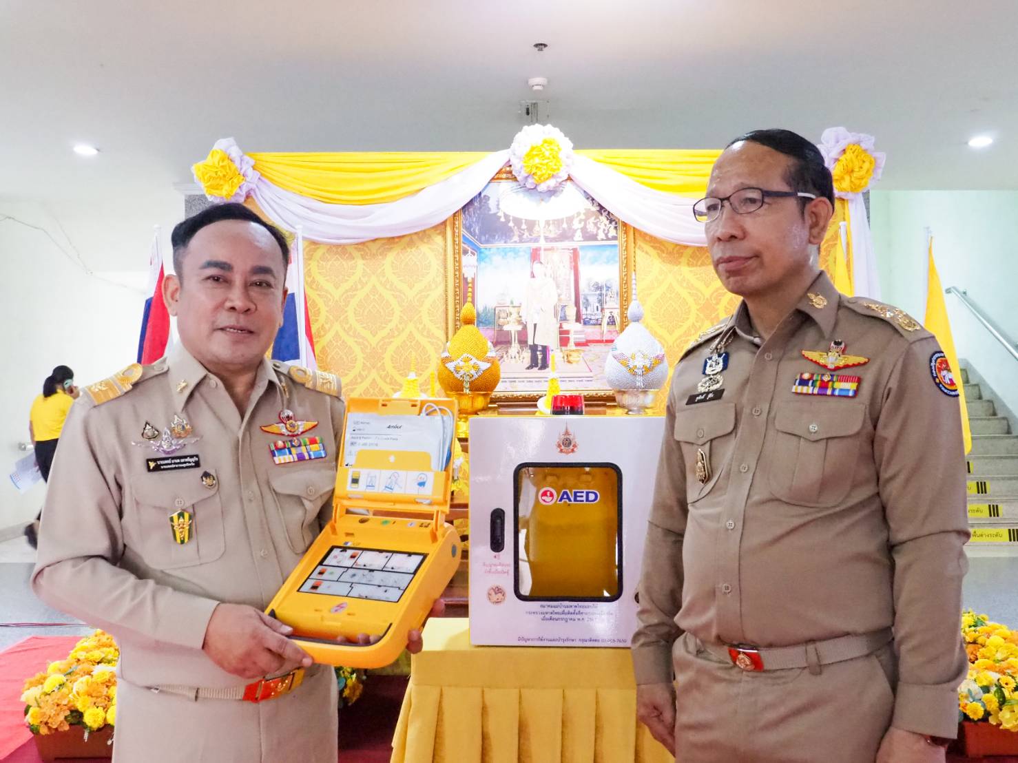 📢จังหวัดสกลนคร จัดพิธีมอบอุปกรณ์ทางการแพทย์ ตามโครงการ “จัดหาอุปกรณ์ทางการแพทย์เฉลิมพระเกียรติพระบาทสมเด็จพระเจ้าอยู่หัว เนื่องในโอกาสพระราชพิธีมหามงคลเฉลิมพระชนมพรรษา 6 รอบ 28 กรกฎาคม 2567”