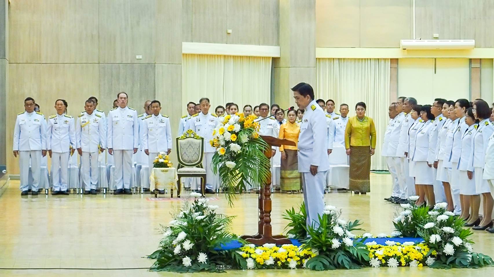 📢จังหวัดสกลนคร จัดพิธีทางศาสนามหามงคล ถวายพระราชกุศล เฉลิมพระเกียรติพระบาทสมเด็จพระเจ้าอยู่หัว เนื่องในโอกาสพระราชพิธีมหามงคลเฉลิมพระชนมพรรษา 6 รอบ 28 กรกฎาคม 2567