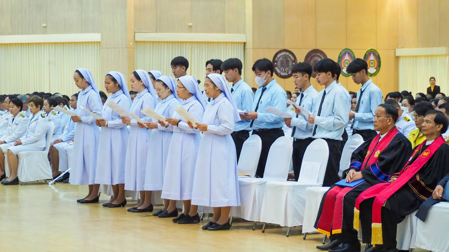 📢จังหวัดสกลนคร จัดพิธีทางศาสนามหามงคล ถวายพระราชกุศล เฉลิมพระเกียรติพระบาทสมเด็จพระเจ้าอยู่หัว เนื่องในโอกาสพระราชพิธีมหามงคลเฉลิมพระชนมพรรษา 6 รอบ 28 กรกฎาคม 2567
