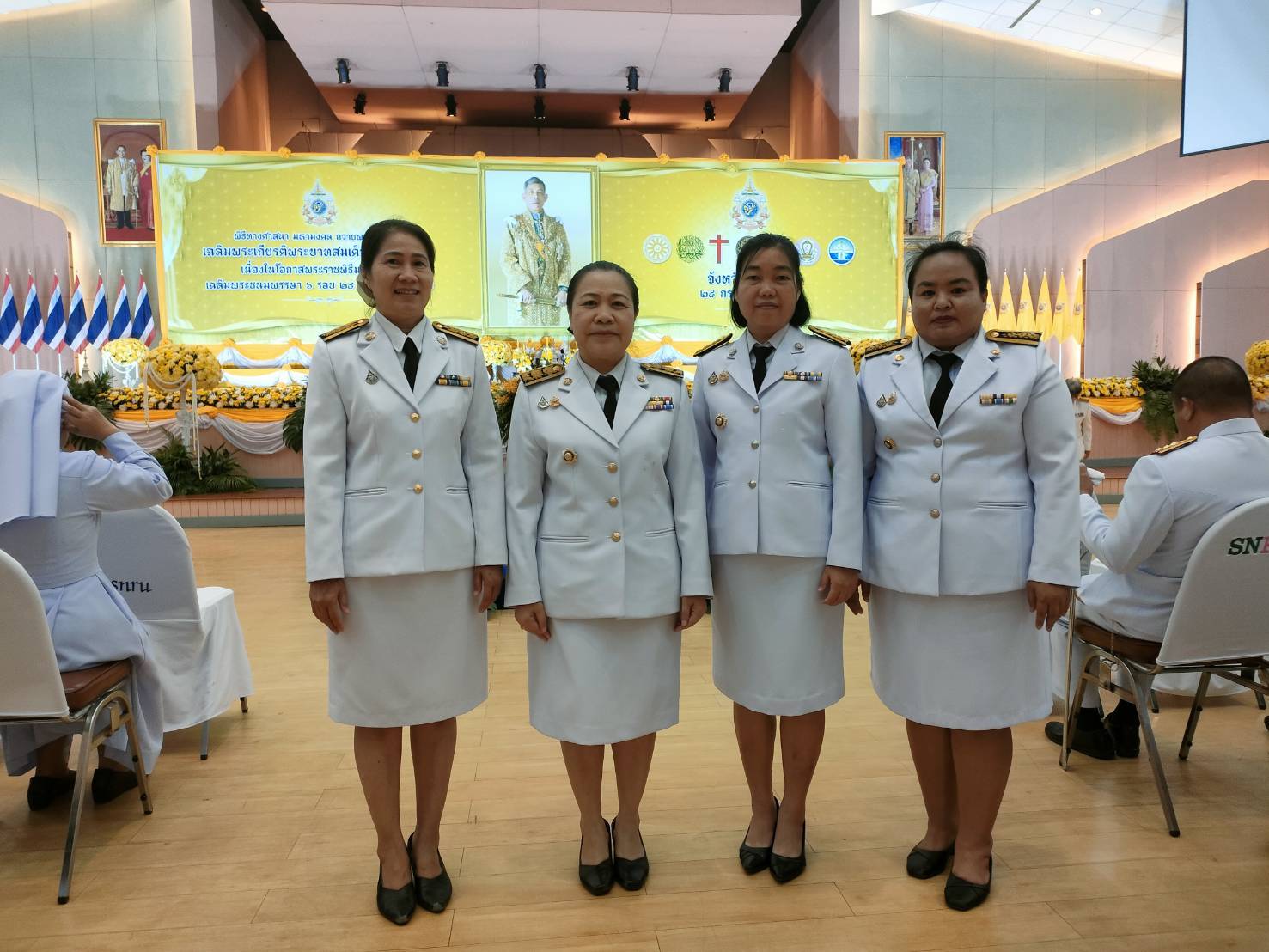 📢จังหวัดสกลนคร จัดพิธีทางศาสนามหามงคล ถวายพระราชกุศล เฉลิมพระเกียรติพระบาทสมเด็จพระเจ้าอยู่หัว เนื่องในโอกาสพระราชพิธีมหามงคลเฉลิมพระชนมพรรษา 6 รอบ 28 กรกฎาคม 2567