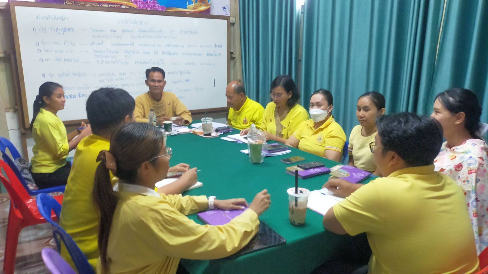 📢พช.สกลนคร : ลงพื้นที่ติดตามสนับสนุนคณะทำงานบริหารการจัดเก็บข้อมูลความจำเป็นพื้นฐาน (จปฐ.) พร้อมให้กำลังใจทีมพัฒนาชุมชนอำเภอ