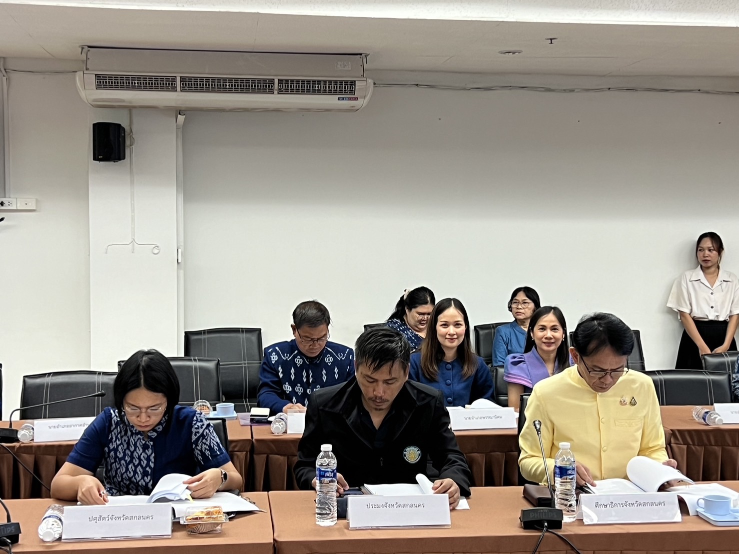 📢จังหวัดสกลนครประชุมขับเคลื่อนพัฒนาเศรษฐกิจฐานรากระดับจังหวัด ครั้งที่ ๒/๒๕๖๗