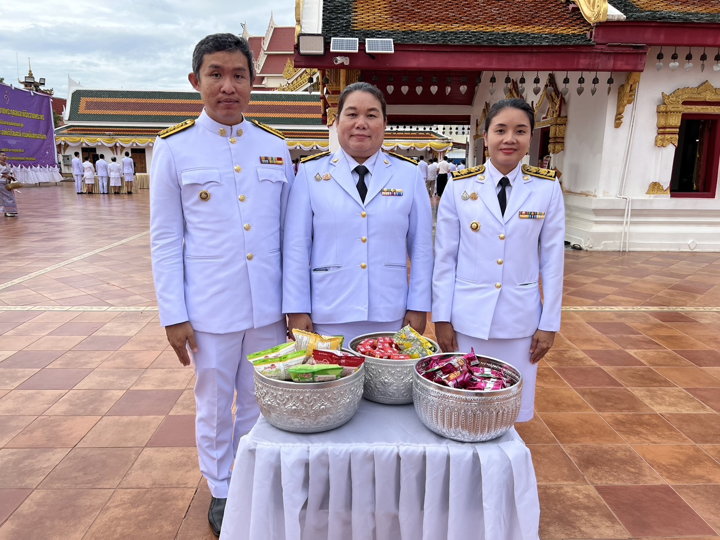 พช.สกลนคร ร่วมพิธีทำบุญตักบาตรถวายพระกุศล และถวายพระพร เนื่องในโอกาสวันคล้ายวันประสูติ พระเจ้าวรวงศ์เธอ พระองค์เจ้าโสมสวลี กรมหมื่นสุทธนารีนาถ 13 กรกฎาคม 2567