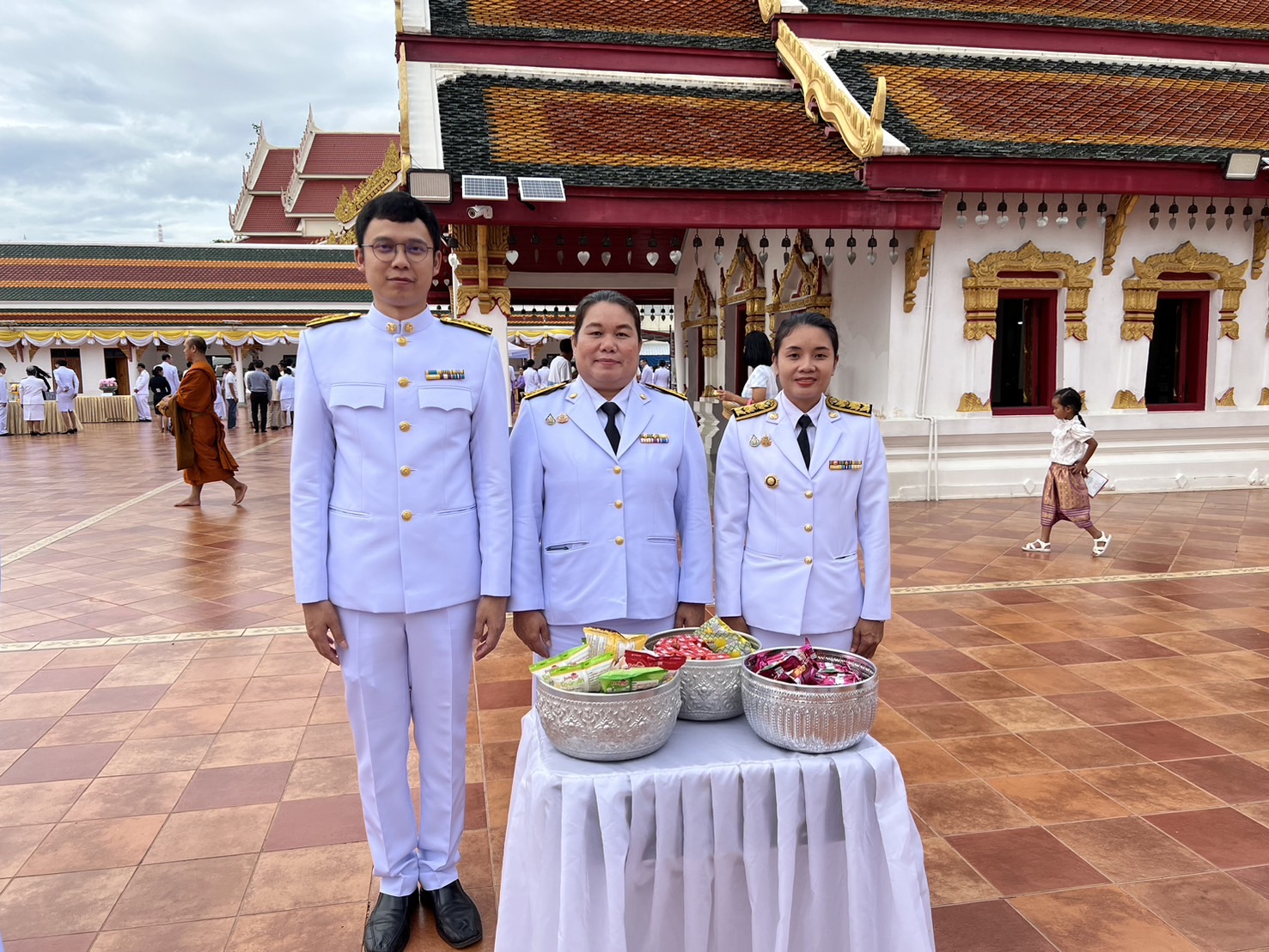 พช.สกลนคร ร่วมพิธีทำบุญตักบาตรถวายพระกุศล และถวายพระพร เนื่องในโอกาสวันคล้ายวันประสูติ พระเจ้าวรวงศ์เธอ พระองค์เจ้าโสมสวลี กรมหมื่นสุทธนารีนาถ 13 กรกฎาคม 2567