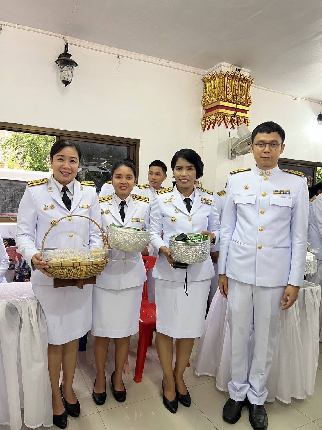 📢พช.สกลนคร : ร่วมพิธีเจริญพระพุทธมนต์และพิธีตักบาตรถวายพระราชกุศล เนื่องในโอกาสวันเฉลิมพระชนมพรรษา สมเด็จพระนางเจ้าสิริกิติ์ พระบรมราชินีนาถ พระบรมราชชนนีพันปีหลวง (12 สิงหาคม 2567 )
