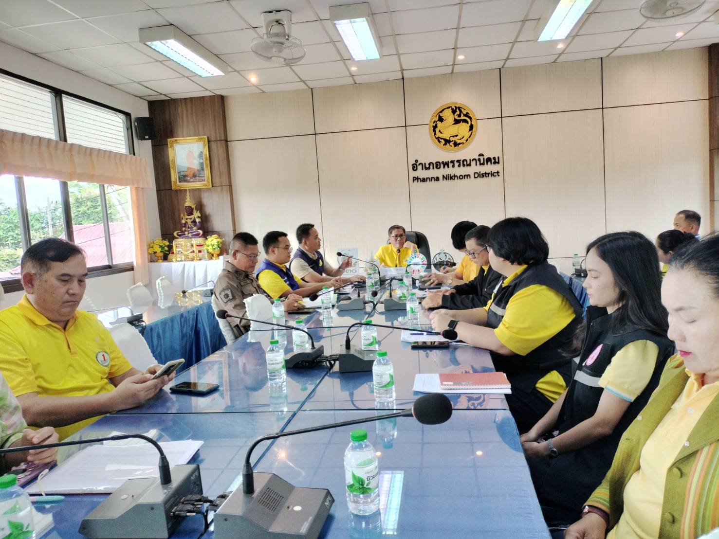 📋คณะทำงานกำกับ ติดตาม และประเมินผลการดำเนินงานในพื้นที่อำเภอพรรณานิคม