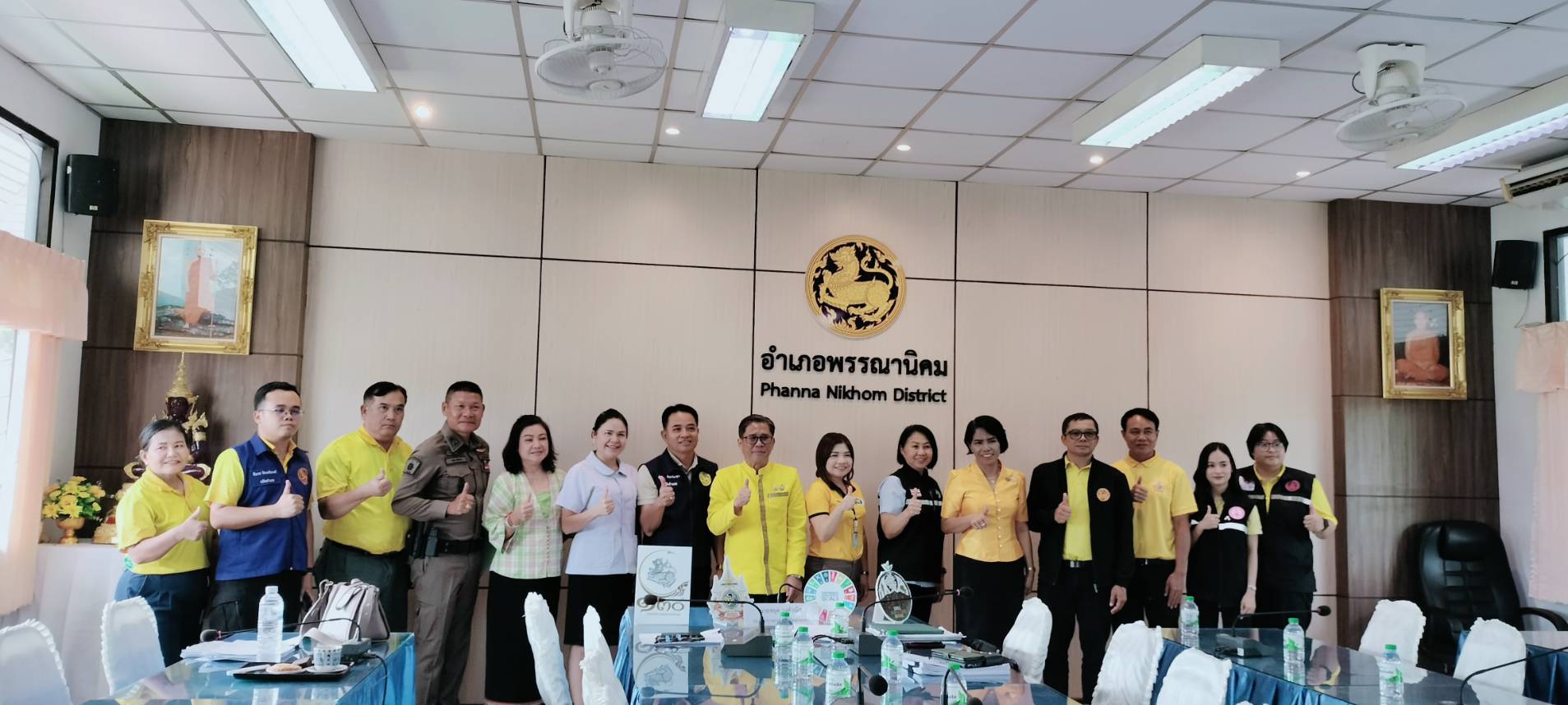 📋คณะทำงานกำกับ ติดตาม และประเมินผลการดำเนินงานในพื้นที่อำเภอพรรณานิคม