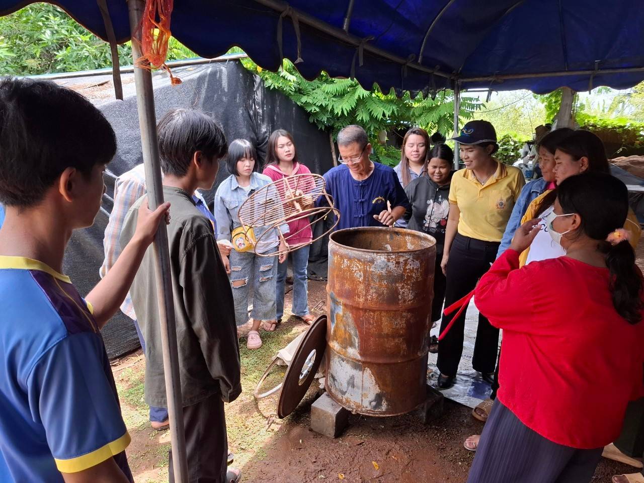 📢เครือข่ายกองทุนแม่ของแผ่นดินหนุนเสริมสัมมาชีพชุมชนเยาวชนกลุ่มเสี่ยง