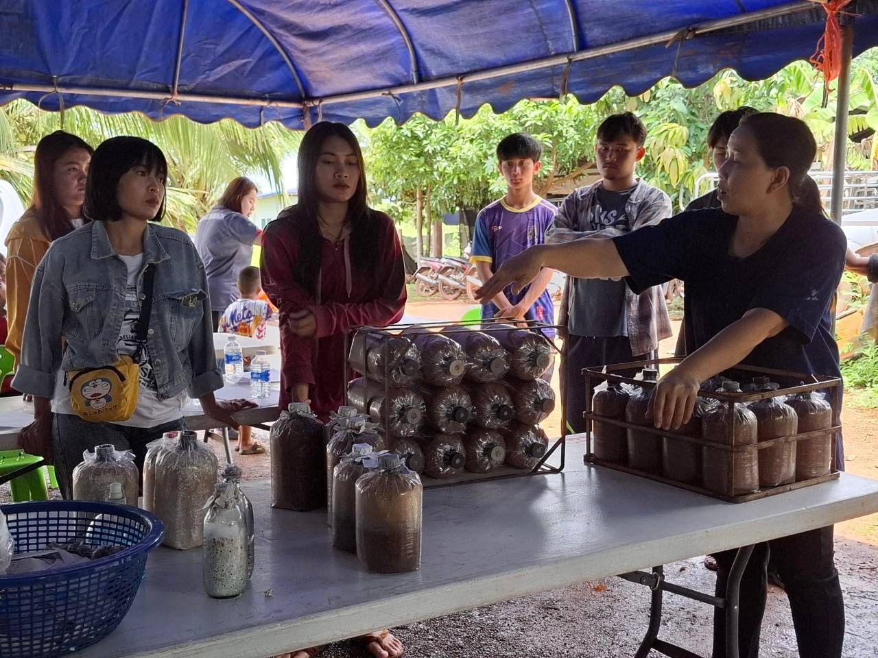 📢เครือข่ายกองทุนแม่ของแผ่นดินหนุนเสริมสัมมาชีพชุมชนเยาวชนกลุ่มเสี่ยง