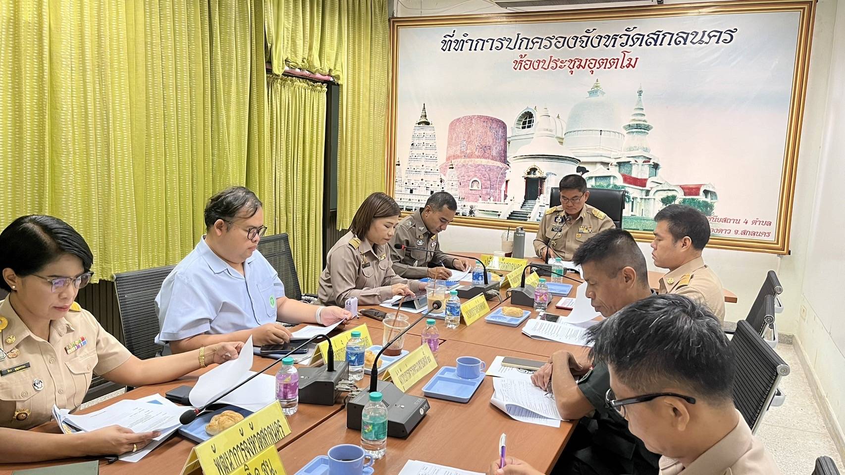 📢จังหวัดสกลนครขับเคลื่อนการดำเนินงานตามแผนปฏิบัติการเร่งรัดการดำเนินงานป้องกัน ปราบปราม และแก้ไขปัญหายาเสพติด ระยะเร่งด่วน 3 เดือน (1 มิถุนายน – 31 สิงหาคม 2567) วันอังคารที่ 27 สิงหาคม 2567