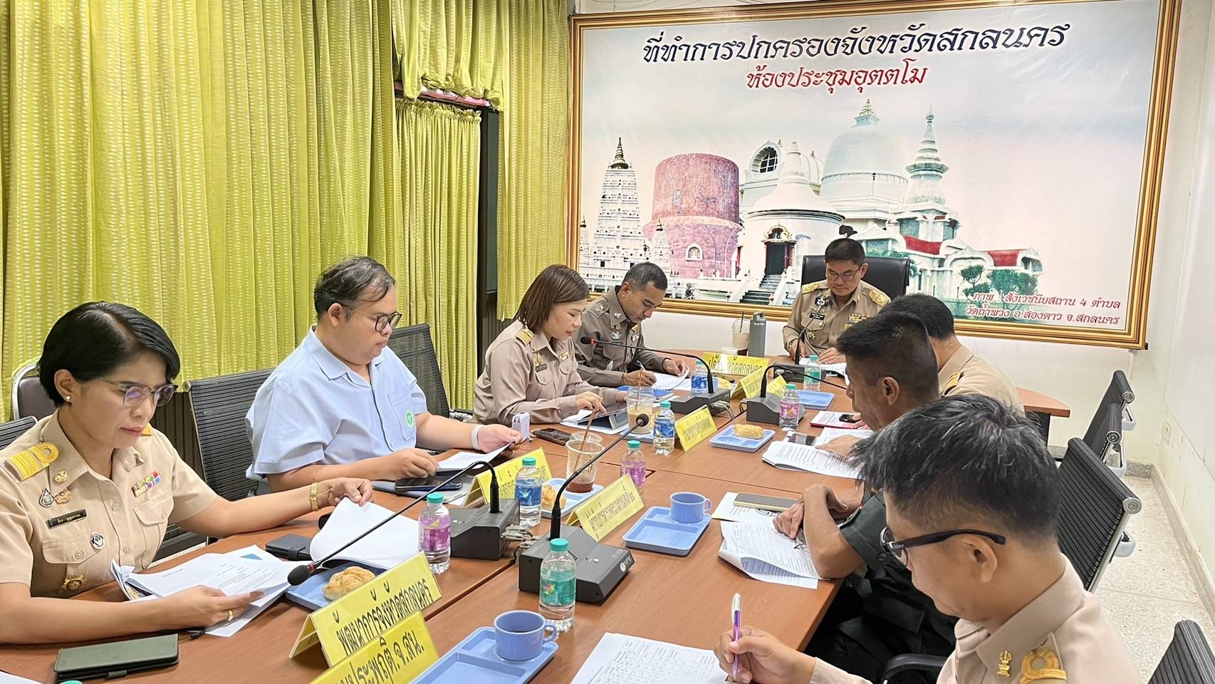 📢จังหวัดสกลนครขับเคลื่อนการดำเนินงานตามแผนปฏิบัติการเร่งรัดการดำเนินงานป้องกัน ปราบปราม และแก้ไขปัญหายาเสพติด ระยะเร่งด่วน 3 เดือน (1 มิถุนายน – 31 สิงหาคม 2567) วันอังคารที่ 27 สิงหาคม 2567