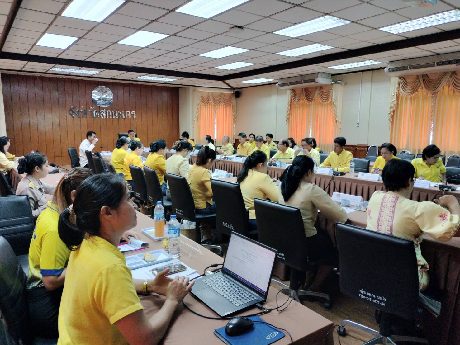 🏠พช.สกลนคร : จัดประชุมผู้บริหารและนักวิชาการพัฒนาชุมชนจังหวัดสกลนคร ประจำเดือน สิงหาคม 2567