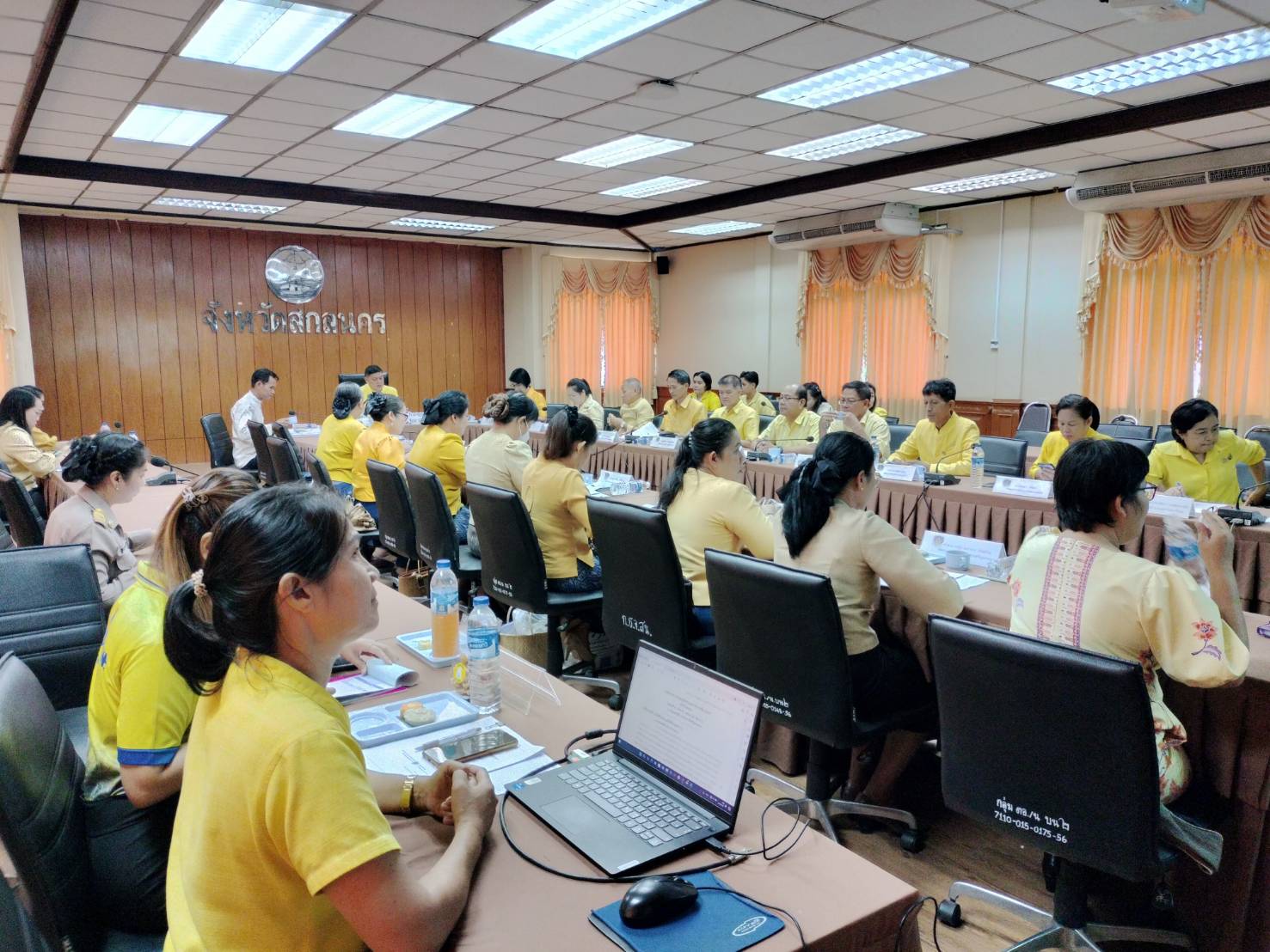 🏠พช.สกลนคร : จัดประชุมผู้บริหารและนักวิชาการพัฒนาชุมชนจังหวัดสกลนคร ประจำเดือน สิงหาคม 2567
