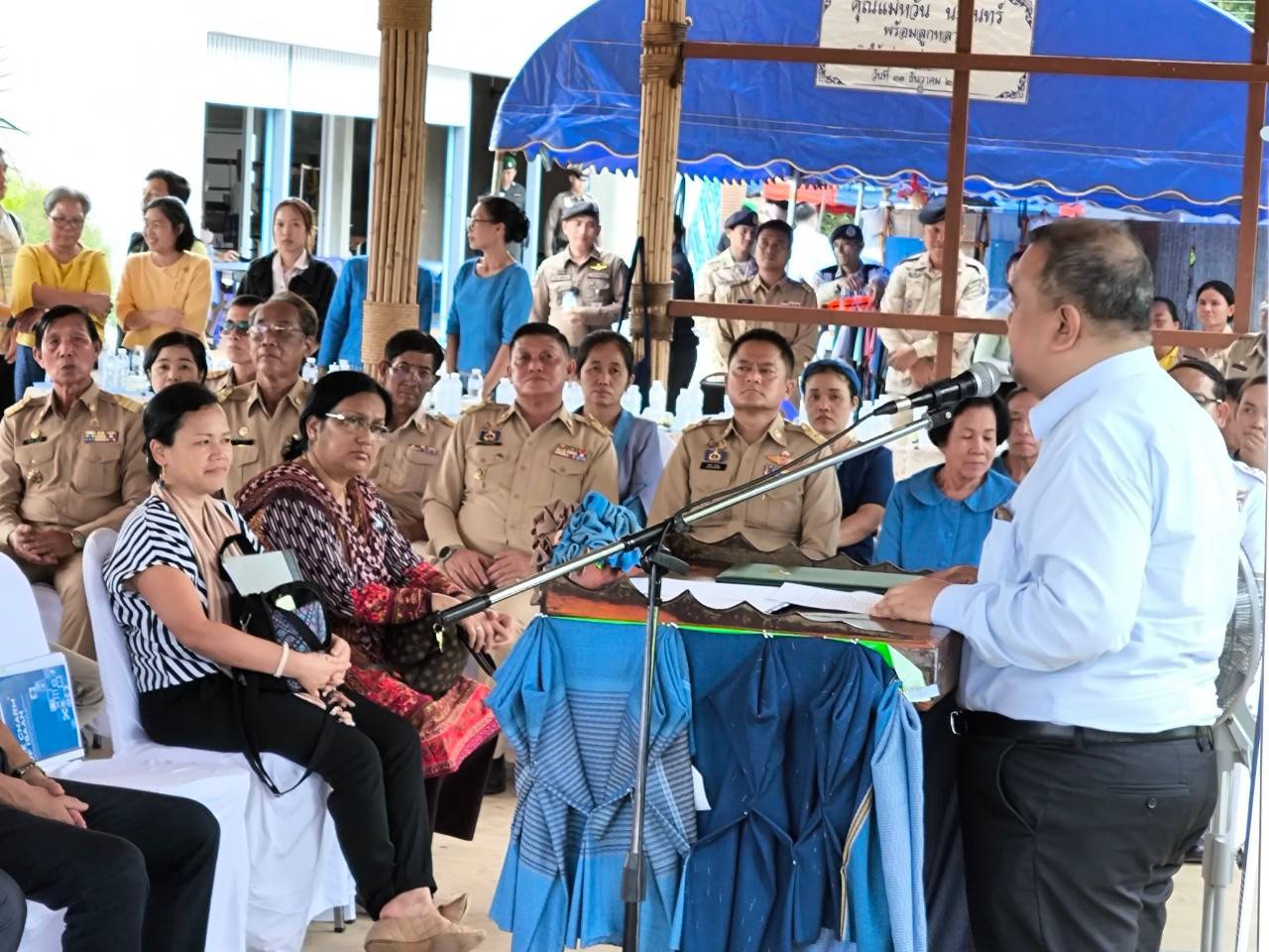จังหวัดสกลนคร : ต้อนรับคณะทูตและผู้สื่อข่าวต่างประเทศประจำประเทศไทย ณ วิชชาลัยดอนกอยวิถีแห่งการพัฒนาที่ยังยืน