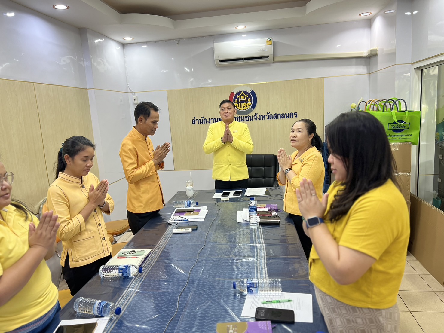📚พช.สกลนคร : ร่วมการประชุมกรมการพัฒนาชุมชน ครั้งที่ 8/2567