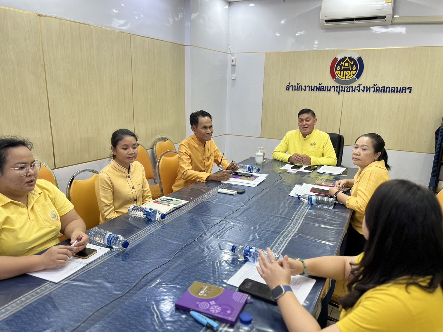 📚พช.สกลนคร : ร่วมการประชุมกรมการพัฒนาชุมชน ครั้งที่ 8/2567