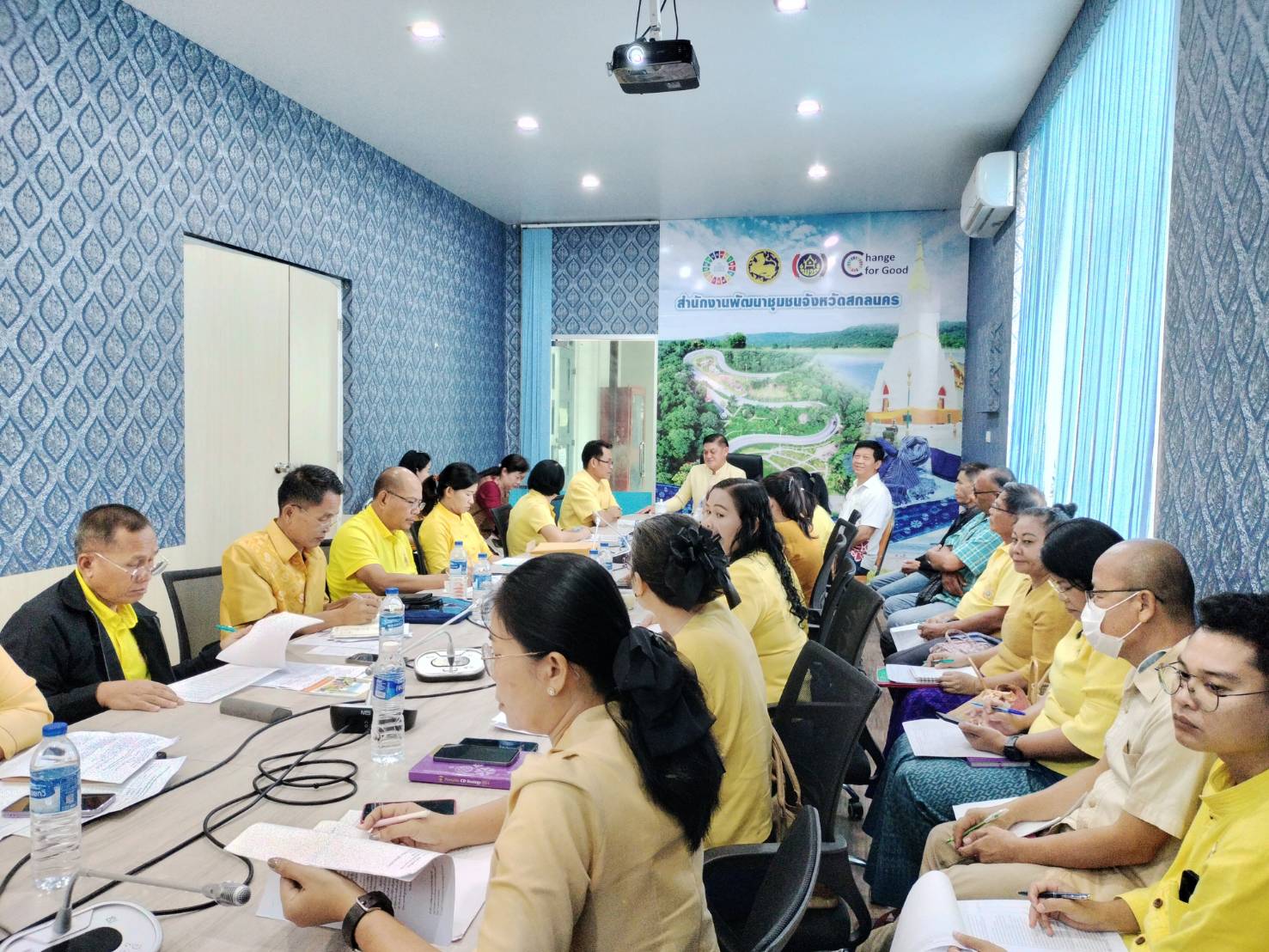 📢จังหวัดสกลนคร : เดินหน้าแก้จนสู่ความยั่งยืน ปี ๒๕๖๗ ตามโครงการพัฒนาคุณภาพชีวิตคนสกลนครทุกช่วงวัยอย่างยั่งยืนตามหลักปรัชญาของเศรษฐกิจพอเพียง