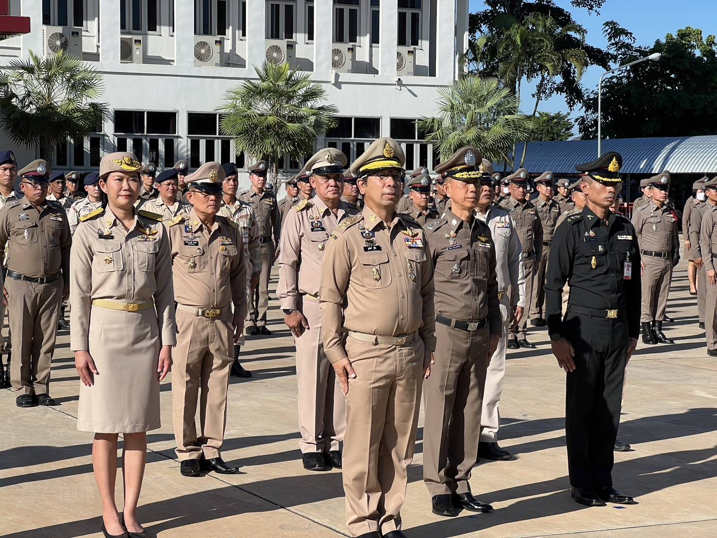 🇹🇭๒๘ กันยายน วันพระราชทานธงชาติไทย จังหวัดสกลนคร จัดกิจกรรมเคารพธงชาติและร้องเพลงชาติไทย เนื่องใน “วันพระราชทานธงชาติไทย” ประจำปี ๒๕๖๗🇹🇭