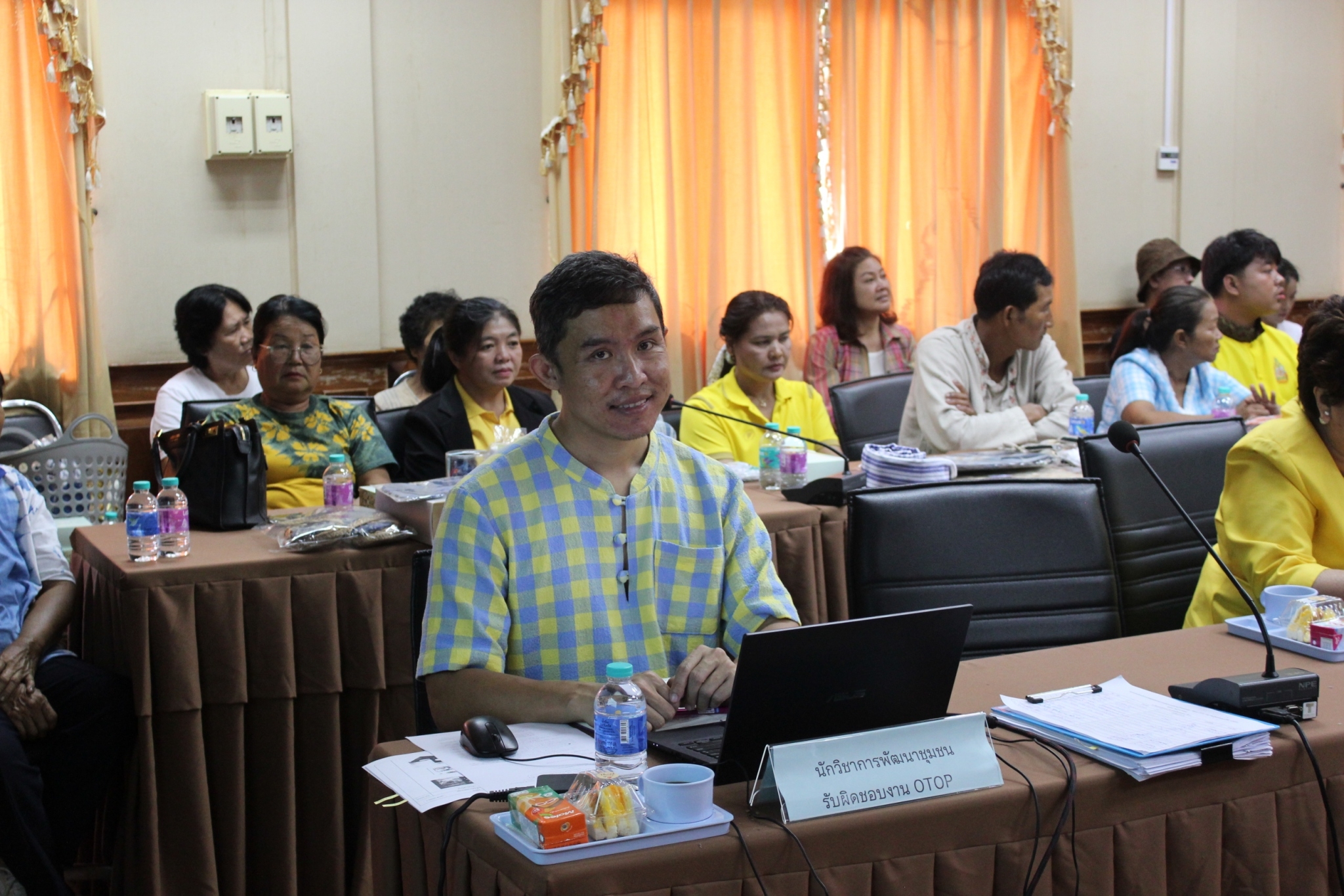 พช.สกลนคร : ประชุมคณะกรรมการเครือข่ายองค์ความรู้ (Knowledge – Based OTOP: KBO) จังหวัดสกลนคร