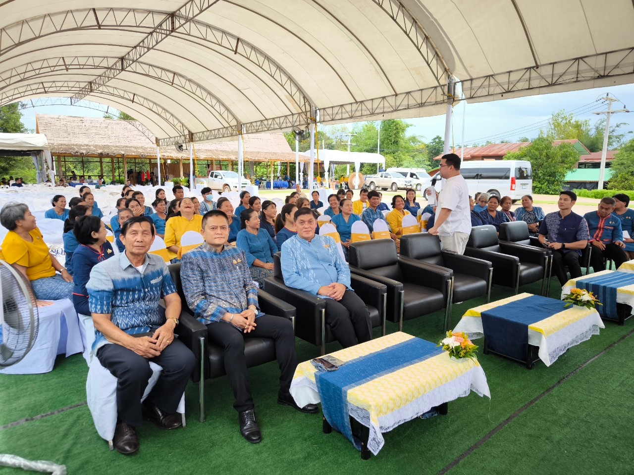 📣จังหวัดสกลนครจัดพิธีถวายราชสักการะและน้อมสำนึกในพระมหากรุณาธิคุณสมเด็จพระเจ้าลูกเธอเจ้าฟ้าสิริวัณณวรีนารีรัตนราชกัญญา และสัมมนาแลกเปลี่ยนเรียนรู้และประชาสัมพันธ์เกี่ยวกับผลิตภัณฑ์ประเภทผ้าของกลุ่มจังหวัดภาคตะวันออกเฉียงเหนือ ตอนบน ๒ (กลุ่มจังหวัดสนุก)
