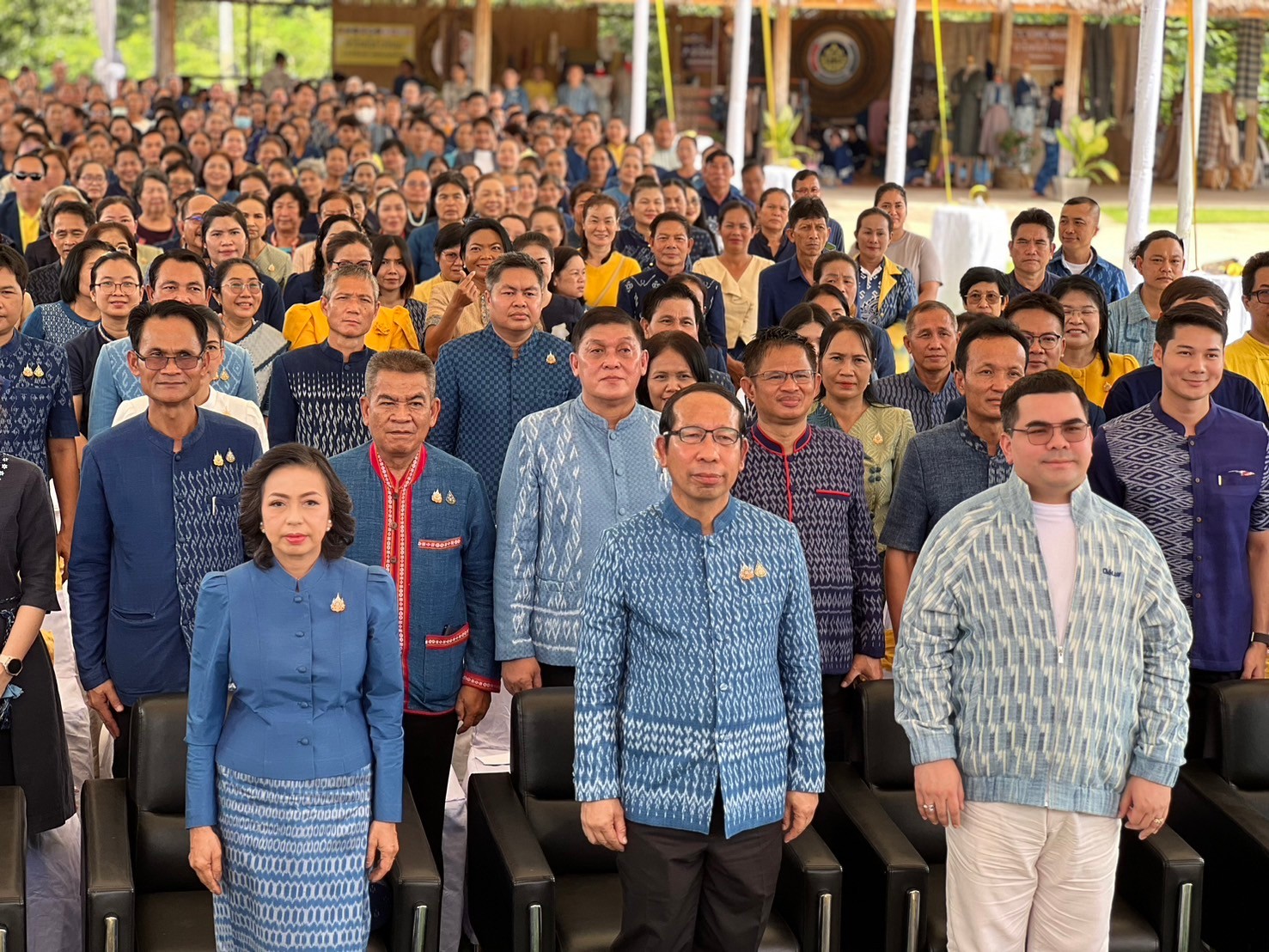 📣จังหวัดสกลนครจัดพิธีถวายราชสักการะและน้อมสำนึกในพระมหากรุณาธิคุณสมเด็จพระเจ้าลูกเธอเจ้าฟ้าสิริวัณณวรีนารีรัตนราชกัญญา และสัมมนาแลกเปลี่ยนเรียนรู้และประชาสัมพันธ์เกี่ยวกับผลิตภัณฑ์ประเภทผ้าของกลุ่มจังหวัดภาคตะวันออกเฉียงเหนือ ตอนบน ๒ (กลุ่มจังหวัดสนุก)