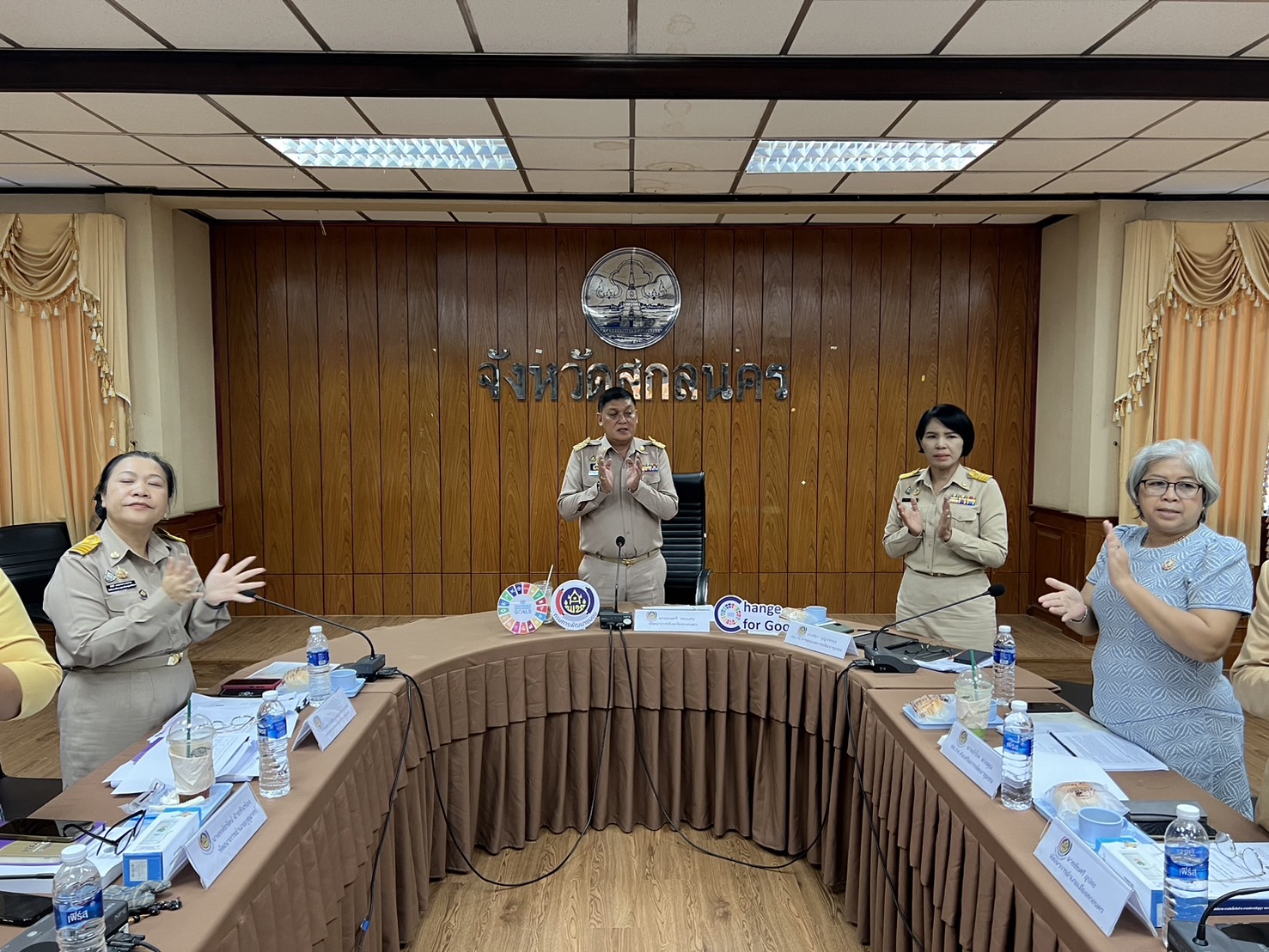 📢พช.สกลนคร : ประชุมผู้บริหารและนักวิชาการพัฒนาชุมชนจังหวัดสกลนคร ครั้งที่ 10/2567