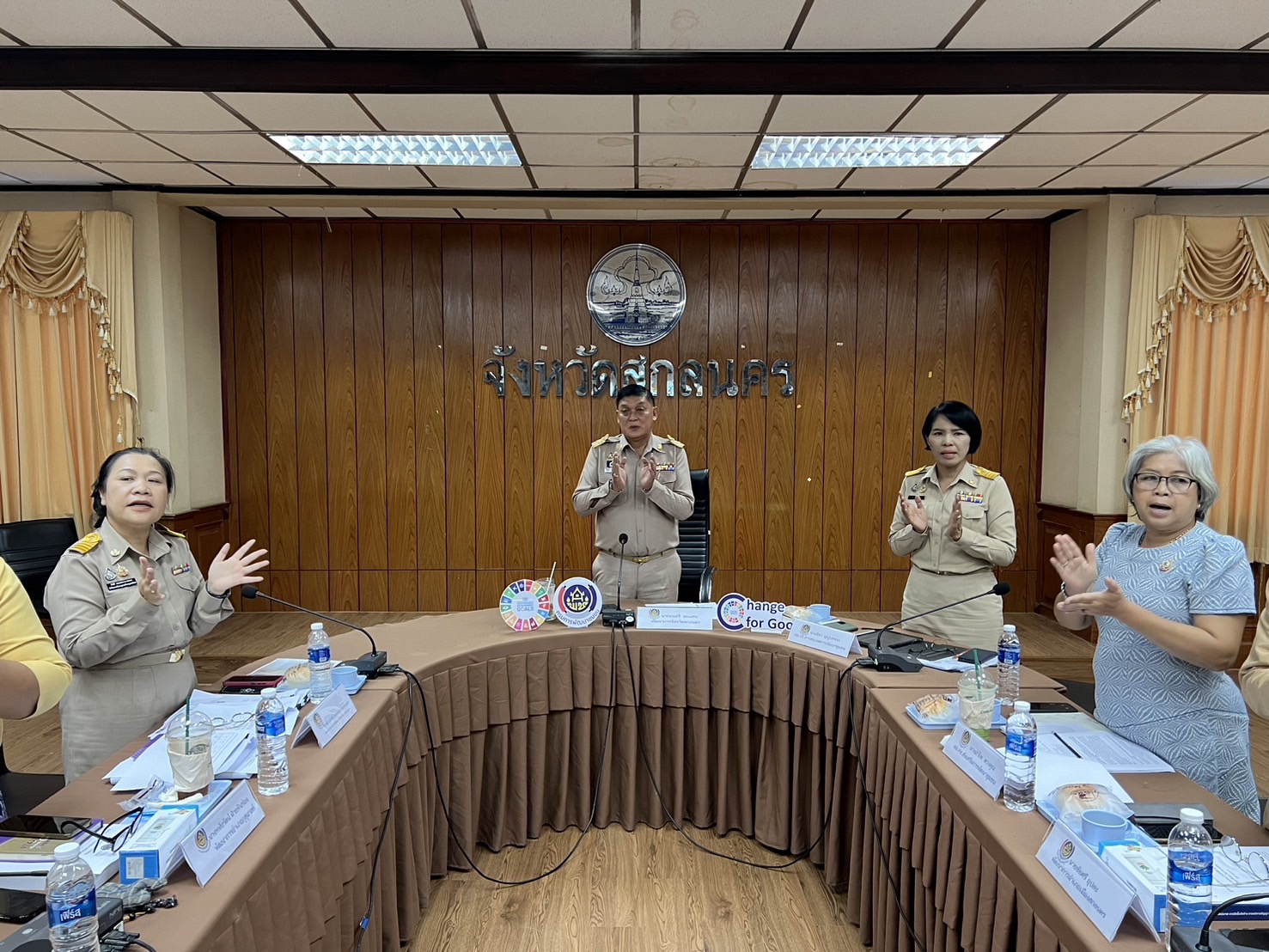 📢พช.สกลนคร : ประชุมผู้บริหารและนักวิชาการพัฒนาชุมชนจังหวัดสกลนคร ครั้งที่ 10/2567