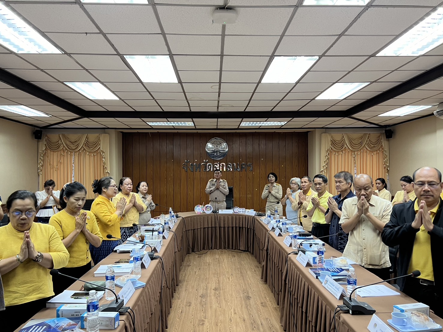 📢พช.สกลนคร : ประชุมผู้บริหารและนักวิชาการพัฒนาชุมชนจังหวัดสกลนคร ครั้งที่ 10/2567