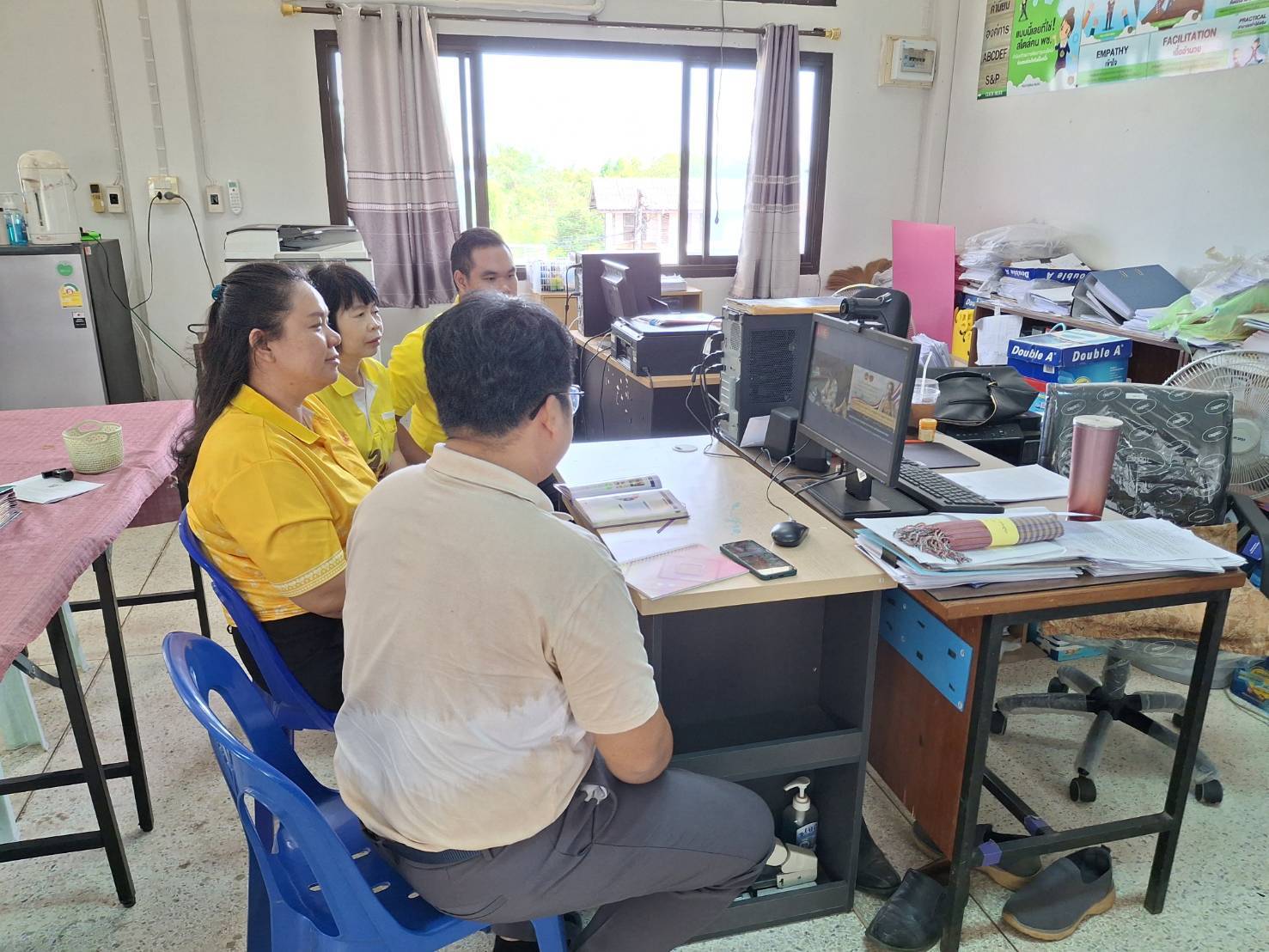 📢 พช.สกลนคร ร่วมประชุมกรมการพัฒนาชุมชน ครั้งที่ ๑๐/๒๕๖๗ ผ่านระบบการประชุมทางไกล Video Conference