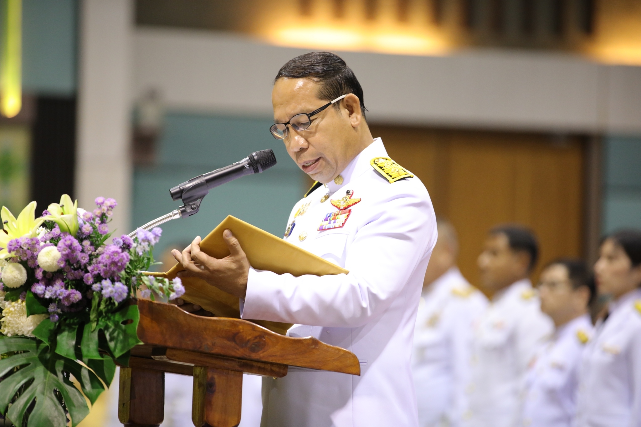 จังหวัดสกลนคร จัดพิธีวางพวงมาลา เนื่องในวันคล้ายวันสวรรคต พระบาทสมเด็จพระบรมชนกาธิเบศร มหาภูมิพลอดุลยเดชมหาราช  บรมนาถบพิตร “วันนวมินทรมหาราช” 13 ตุลาคม 2567