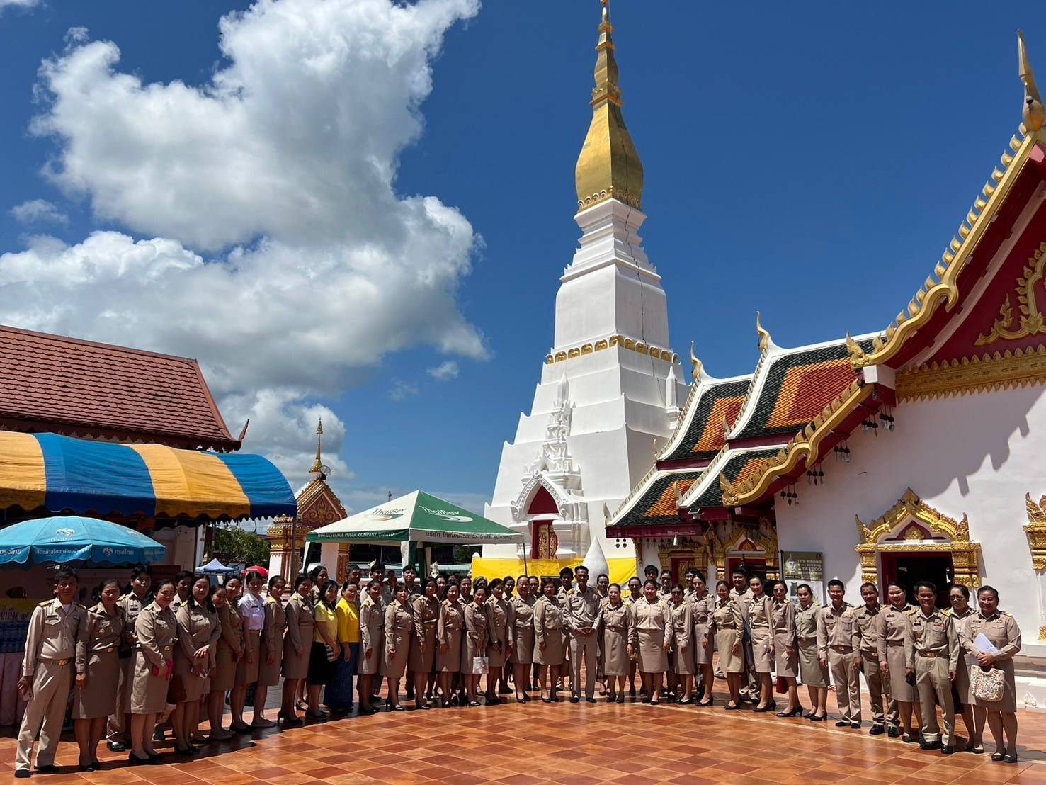 📢สำนักงานพัฒนาชุมชนจังหวัดสกลนคร จัดงานวันคล้ายวันก่อตั้งกรมการพัฒนาชุมชน ครบรอบ 62 ปี จัดพิธีทำบุญถวายเพลพระสงฆ์จำนวน 9 รูป