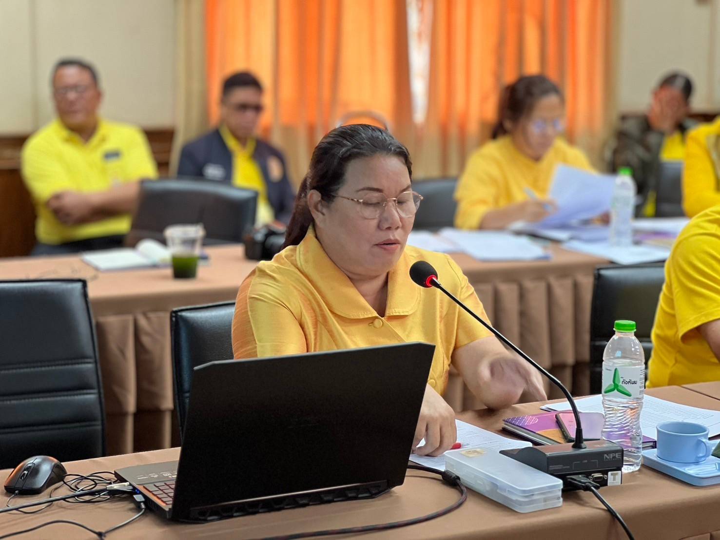 📢พช.สกลนคร : จัดประชุมเจ้าหน้าที่พัฒนาชุมชน และคณะกรรมการเครือข่ายกองทุนแม่ของแผ่นดิน จังหวัดสกลนคร ครั้งที่ ๒/๒๕๖๗