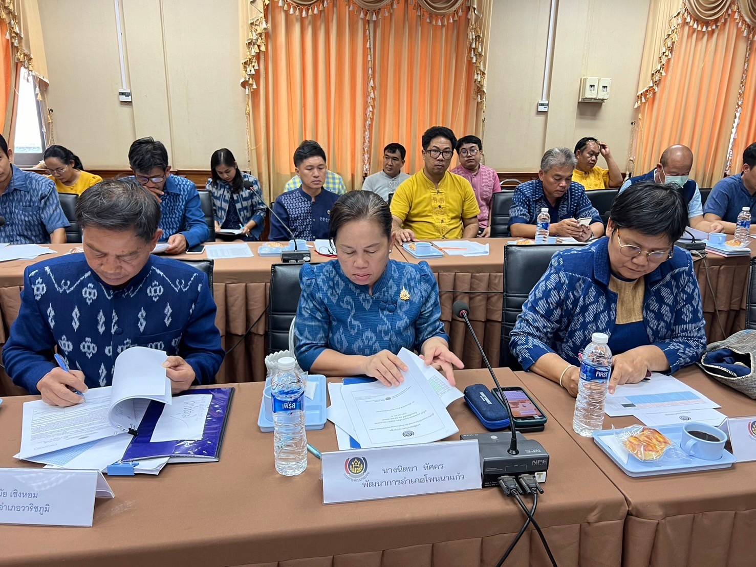 📢พช.สกลนคร : ประชุมผู้บริหารและนักวิชาการพัฒนาชุมชนจังหวัดสกลนคร ครั้งที่ ๑๑/๒๕๖๗