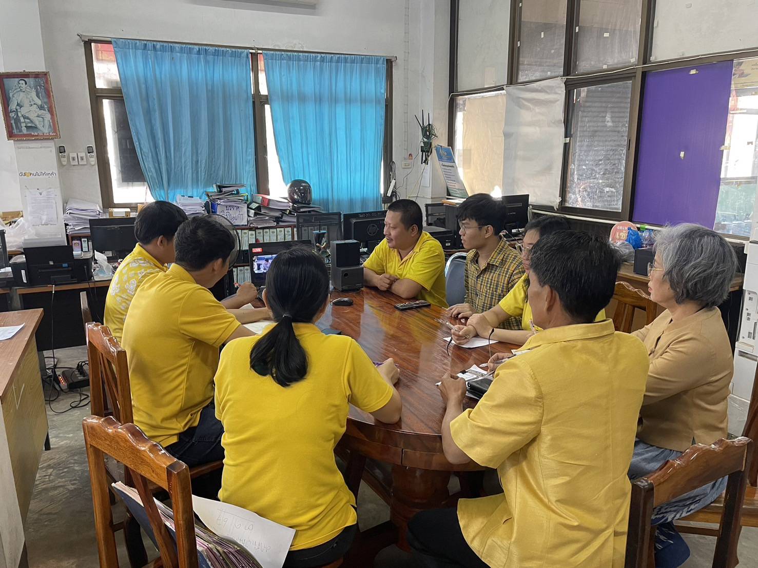 📢 พช.สกลนคร ร่วมประชุมกรมการพัฒนาชุมชน ครั้งที่ ๑๐/๒๕๖๗ ผ่านระบบการประชุมทางไกล Video Conference