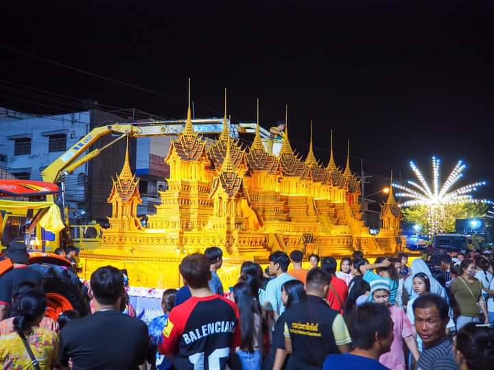📢สวยงาม อลังการ ขบวนแห่ อัศจรรย์ 3 ปราสาทผึ้งสกลนคร ในงานประเพณีแห่ปราสาทผึ้ง และแข่งขันเรือยาว ชิงถ้วยพระราชทานประจำปี 2567 มรดกภูมิปัญญาทางวัฒนธรรมระดับชาติ Soft Power จังหวัดสกลนคร
