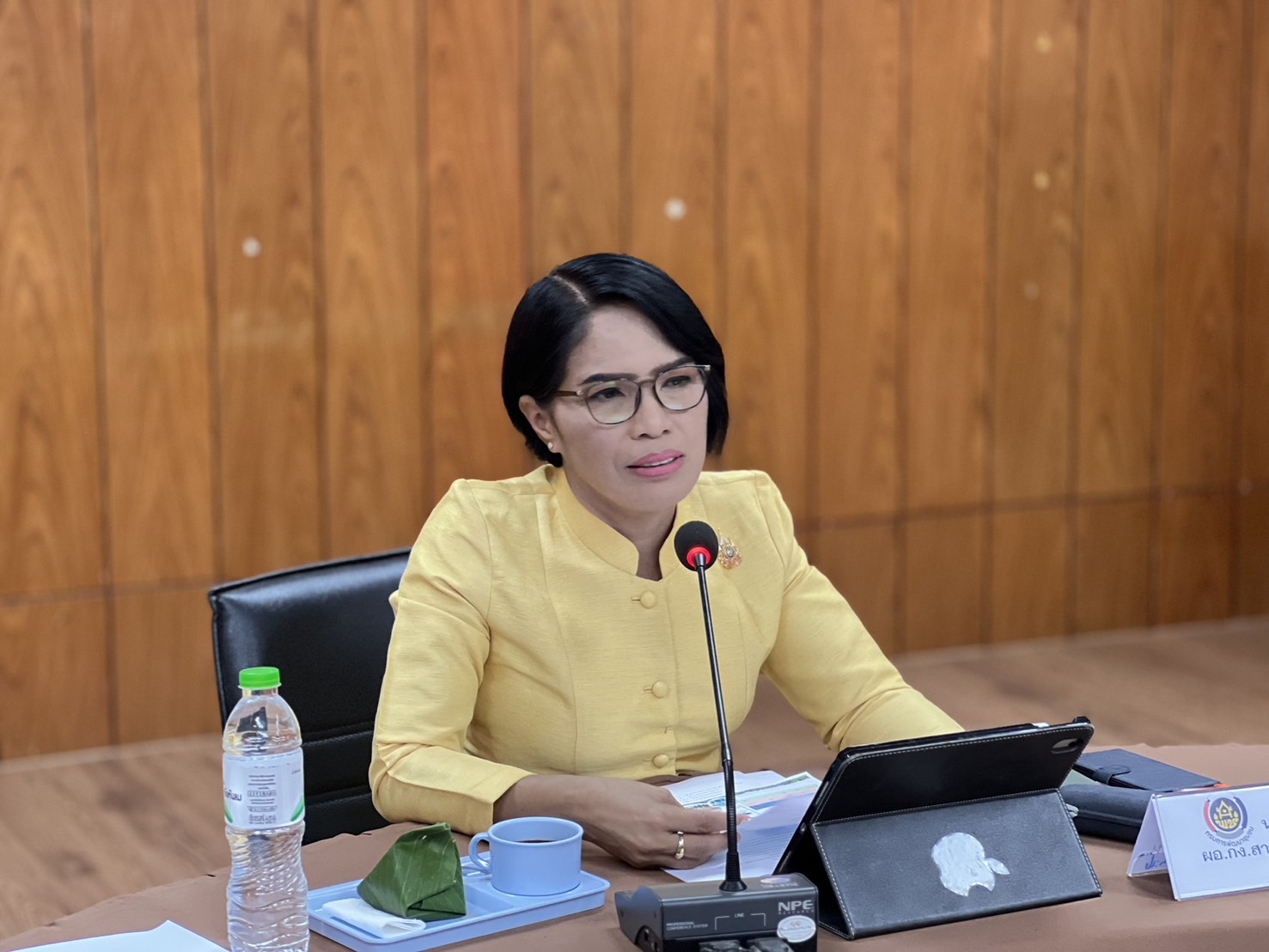 📢พช.สกลนคร : จัดประชุมเจ้าหน้าที่พัฒนาชุมชน และคณะกรรมการเครือข่ายกองทุนแม่ของแผ่นดิน จังหวัดสกลนคร ครั้งที่ ๒/๒๕๖๗