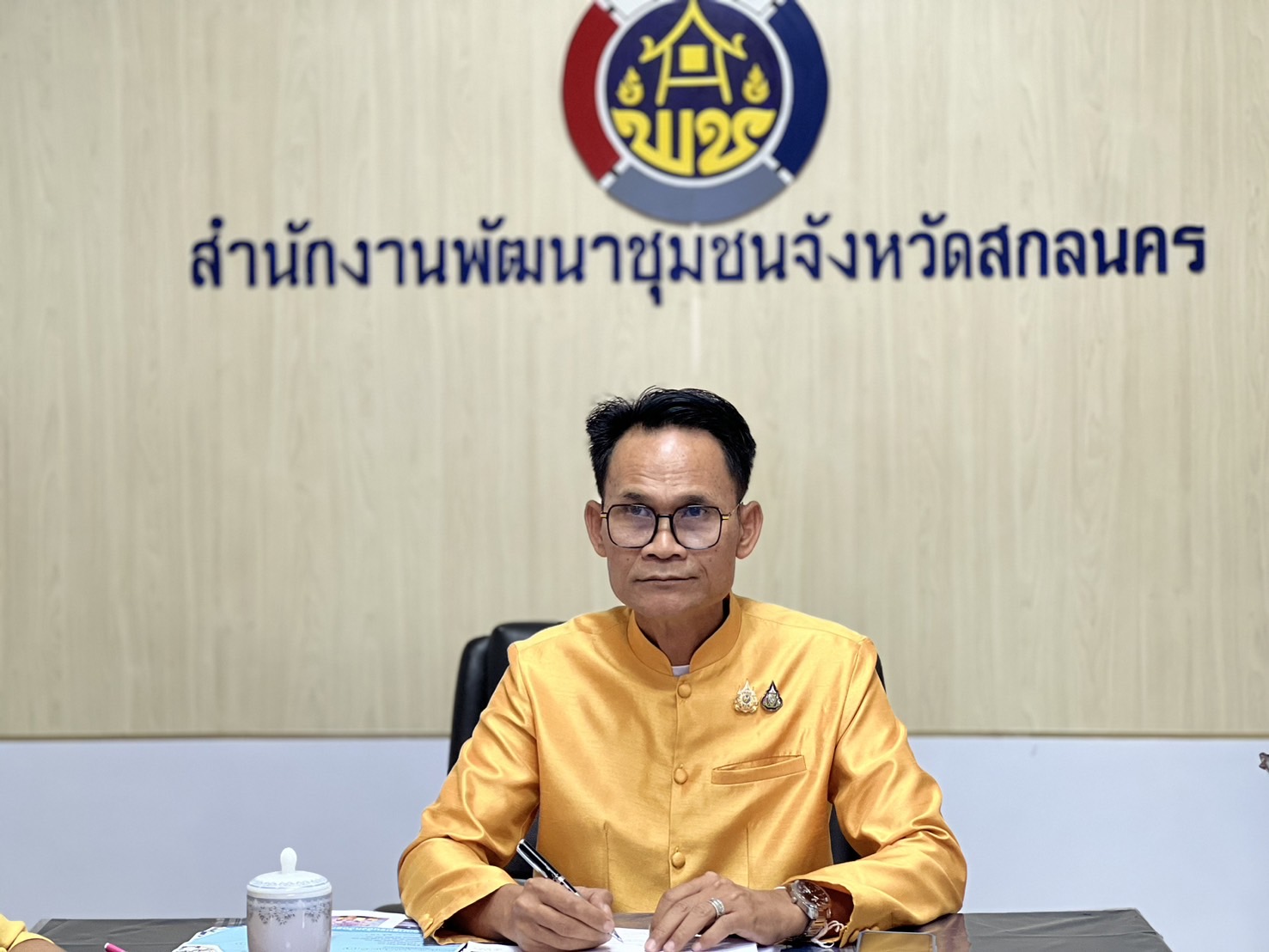 📢 พช.สกลนคร ร่วมประชุมกรมการพัฒนาชุมชน ครั้งที่ ๑๐/๒๕๖๗ ผ่านระบบการประชุมทางไกล Video Conference