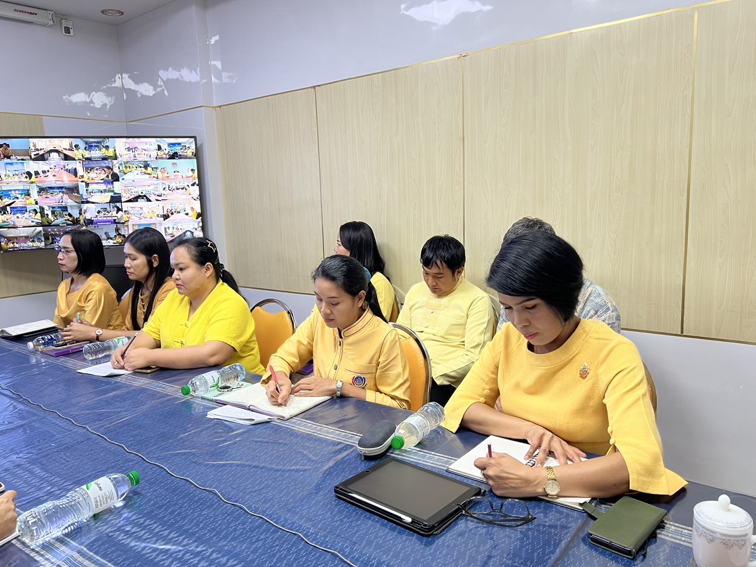 📢 พช.สกลนคร ร่วมประชุมกรมการพัฒนาชุมชน ครั้งที่ ๑๐/๒๕๖๗ ผ่านระบบการประชุมทางไกล Video Conference