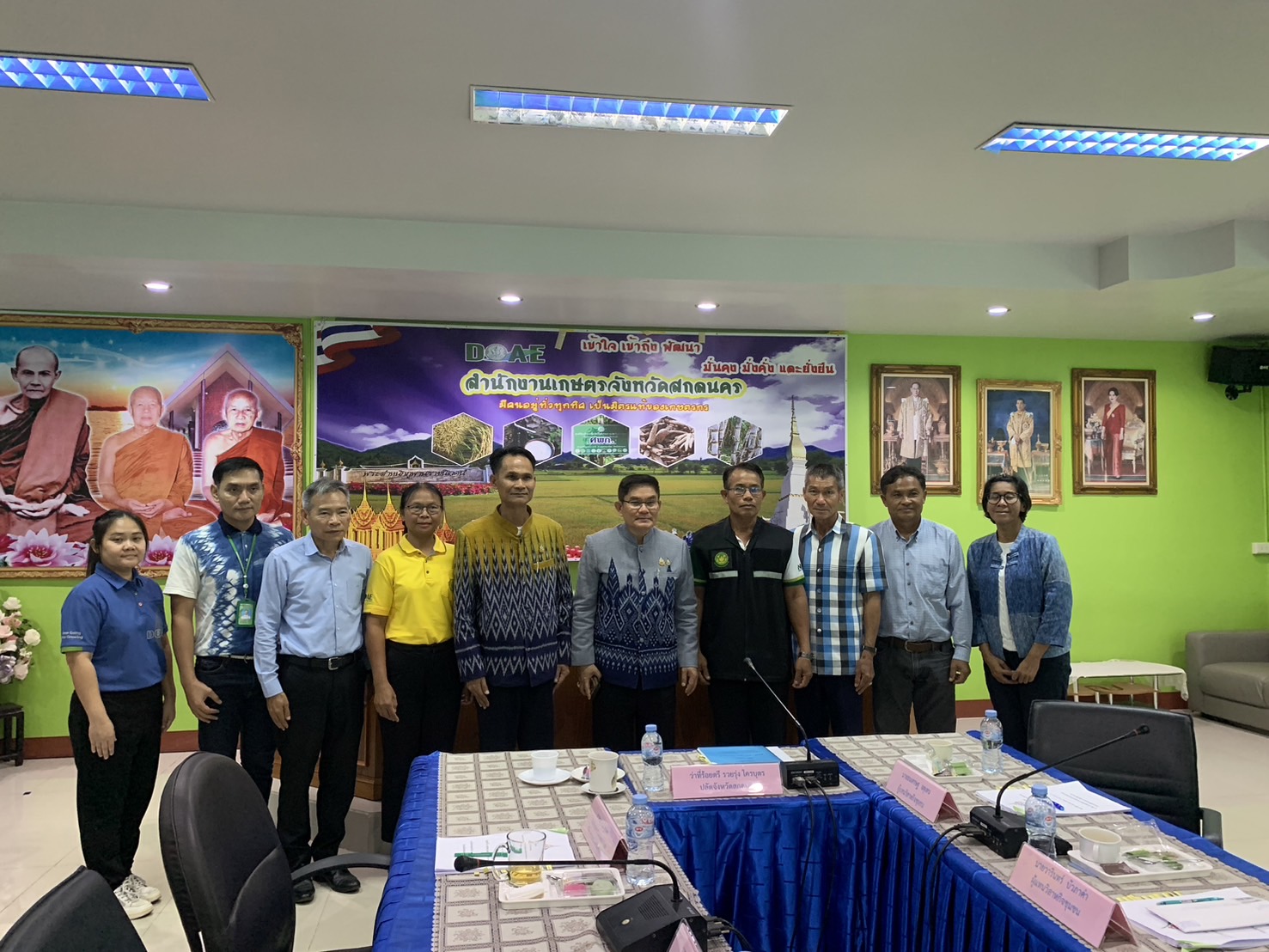 ✨พช.สกลนคร : ร่วมประชุมคณะกรรมการสรรหาผู้แทนวิสาหกิจชุมชนจังหวัดสกลนคร