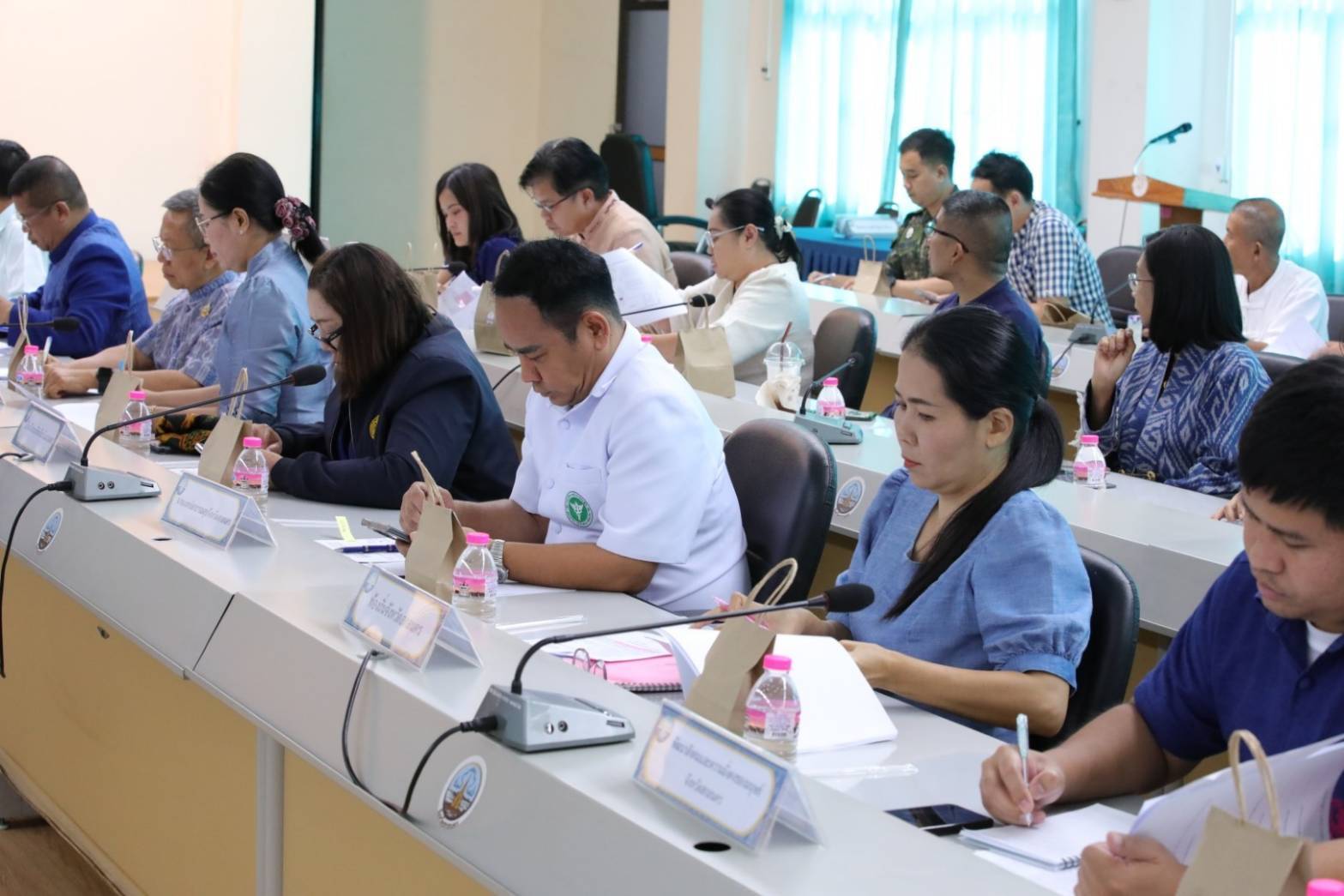 📢ผู้ว่าราชการจังหวัดสกลนคร ประชุมเตรียมความพร้อม ภารกิจนายกรัฐมนตรี ในพิธีถวายผ้าพระกฐินพระราชทาน สำนักนายกรัฐมนตรี ประจำปี ๒๕๖๗