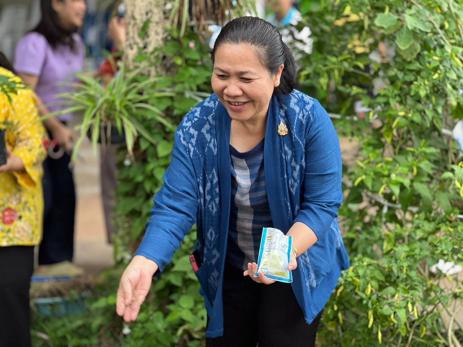 📢พช.สกลนคร “ปลูกพืช ปลูกผัก ปลูกรักกับ พช.” สร้างความมั่นคงทางอาหาร