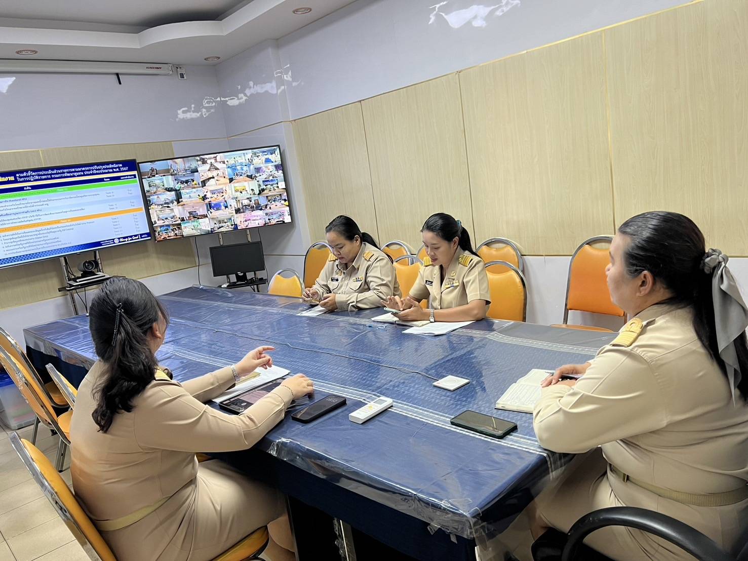 พช.สกลนคร : ร่วมประชุมตัวชี้วัดการประเมินผลการปฏิบัติราชการ กรมการพัฒนาชุมชน ประจำปีงบประมาณ พ.ศ. 2568