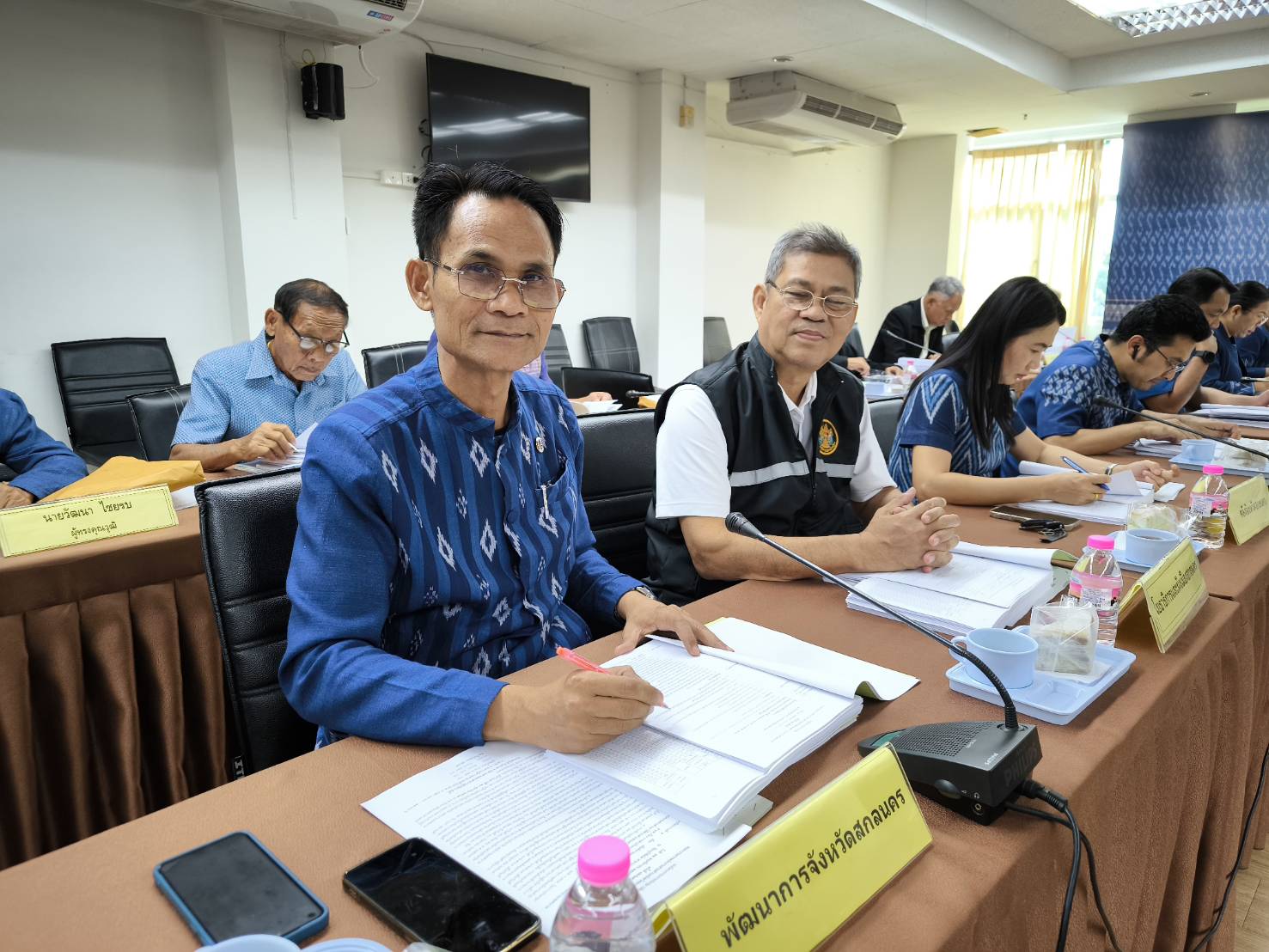 พช.สกลนคร : ร่วมประชุมคณะกรรมการพนักงานส่วนตำบลจังหวัดสกลนคร (ก.อบต.จังหวัดสกลนคร) ครั้งที่ ๑๒/๒๕๖๗