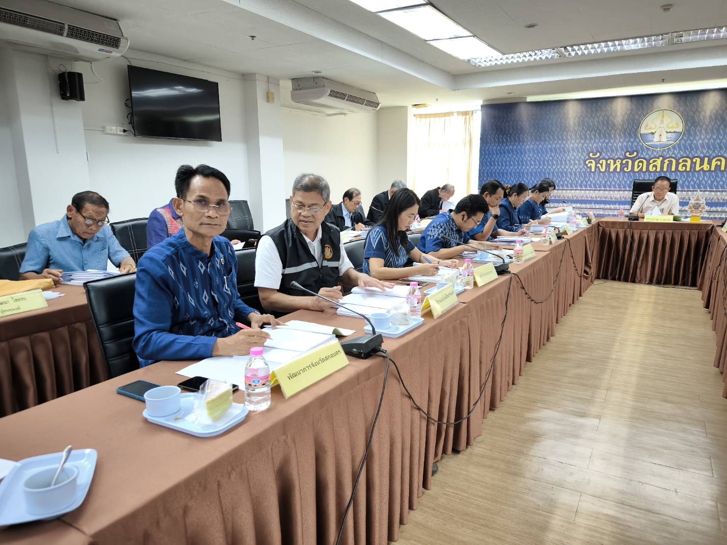 พช.สกลนคร : ร่วมประชุมคณะกรรมการพนักงานส่วนตำบลจังหวัดสกลนคร (ก.อบต.จังหวัดสกลนคร) ครั้งที่ ๑๒/๒๕๖๗