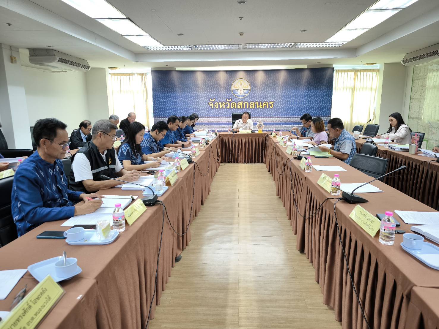 พช.สกลนคร : ร่วมประชุมคณะกรรมการพนักงานส่วนตำบลจังหวัดสกลนคร (ก.อบต.จังหวัดสกลนคร) ครั้งที่ ๑๒/๒๕๖๗