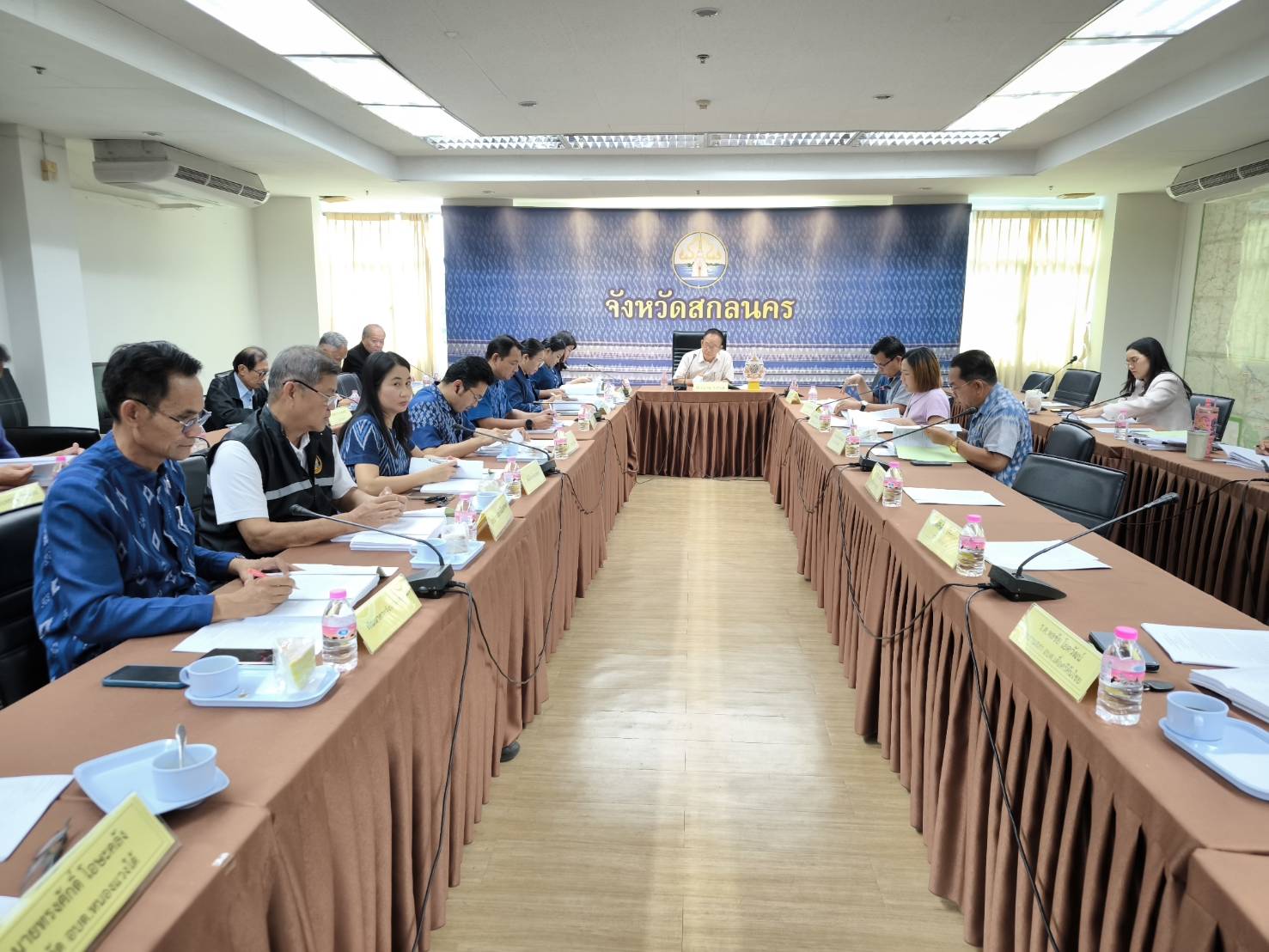 พช.สกลนคร : ร่วมประชุมคณะกรรมการพนักงานส่วนตำบลจังหวัดสกลนคร (ก.อบต.จังหวัดสกลนคร) ครั้งที่ ๑๒/๒๕๖๗