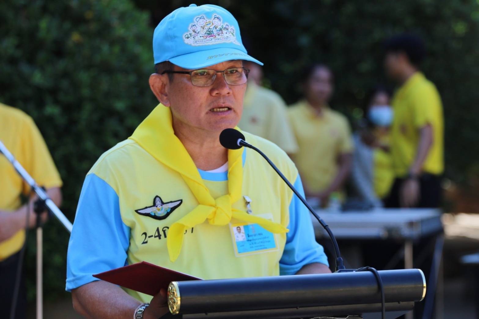 จังหวัดสกลนคร รวมพลังสร้างสัปปายะสู่วัดด้วยวิถี 5 ส (Big Cleaning Day) เพื่อถวายเป็นพระราชกุศล เนื่องในโอกาสวันคล้ายวันพระบรมราชสมภพ พระบาทสมเด็จพระบรมชนกาธิเบศร มหาภูมิพลอดุลยเดชมหาราช บรมนาถบพิตร 5 ธันวาคม 2567 ณ วัดสะพานคำ อำเภอเมืองสกลนคร