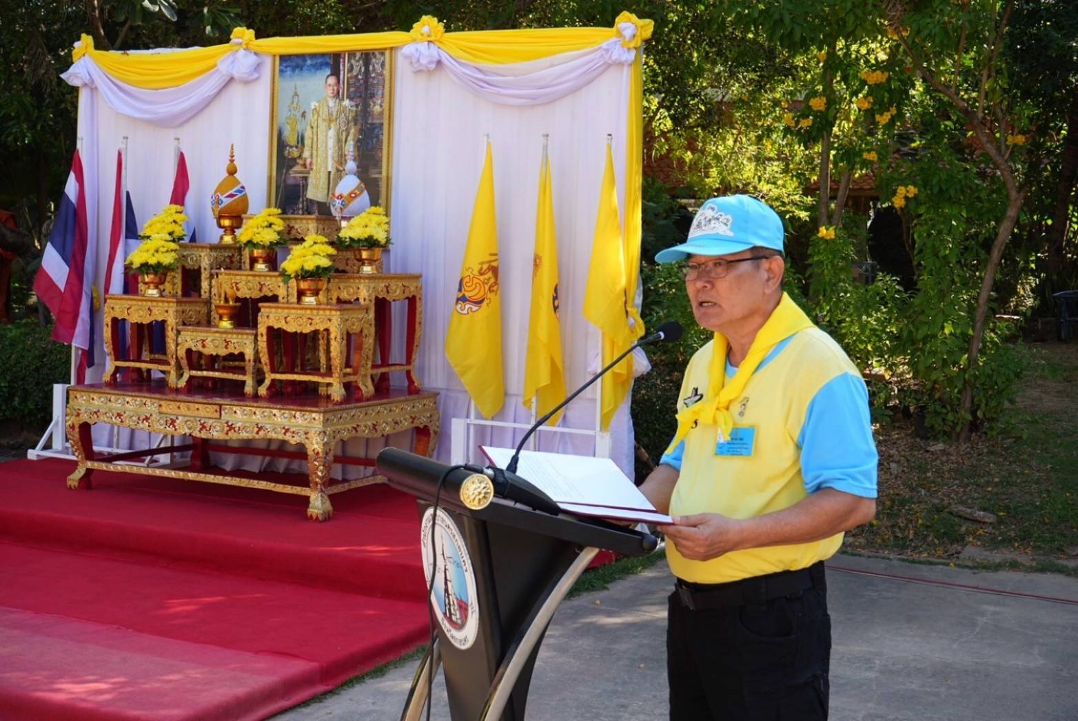 จังหวัดสกลนคร รวมพลังสร้างสัปปายะสู่วัดด้วยวิถี 5 ส (Big Cleaning Day) เพื่อถวายเป็นพระราชกุศล เนื่องในโอกาสวันคล้ายวันพระบรมราชสมภพ พระบาทสมเด็จพระบรมชนกาธิเบศร มหาภูมิพลอดุลยเดชมหาราช บรมนาถบพิตร 5 ธันวาคม 2567 ณ วัดสะพานคำ อำเภอเมืองสกลนคร