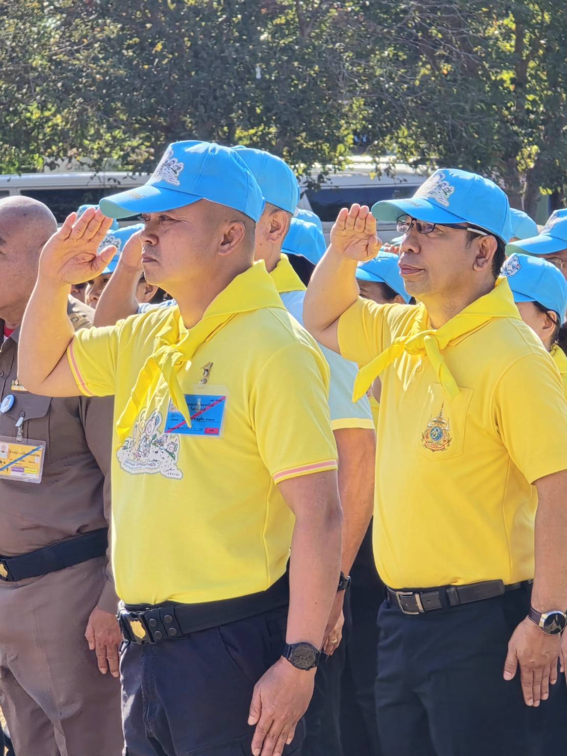 จิตอาสาพระราชทาน จังหวัดสกลนคร ทำความดีด้วยหัวใจ จัดกิจกรรมจิตอาสาออกให้บริการประชาชน มอบถุงพระราชทานเนื่องในวันคล้ายวันพระบรมราชสมภพ พระบาทสมเด็จพระบรมชนกาธิเบศร มหาภูมิพลอดุลยเดชมหาราช บรมนาถบพิตร วันชาติ และวันพ่อแห่งชาติ